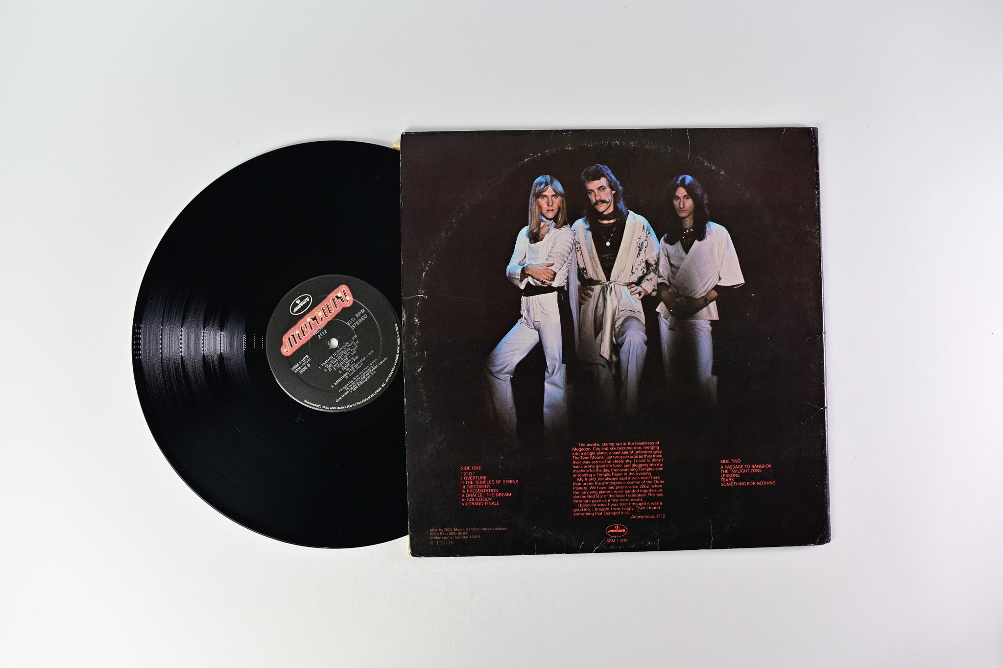 Rush - 2112 on Mercury Reissue