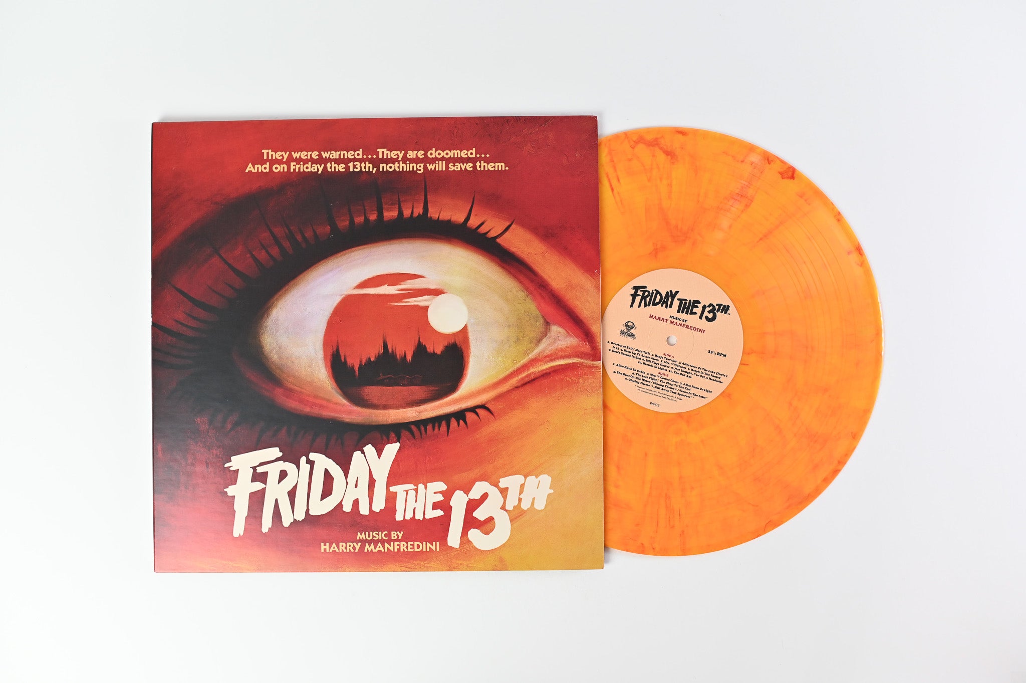 Harry Manfredini - Friday The 13th (Original Motion Picture Score) on Waxwork Ltd Campfire Vinyl Reissue