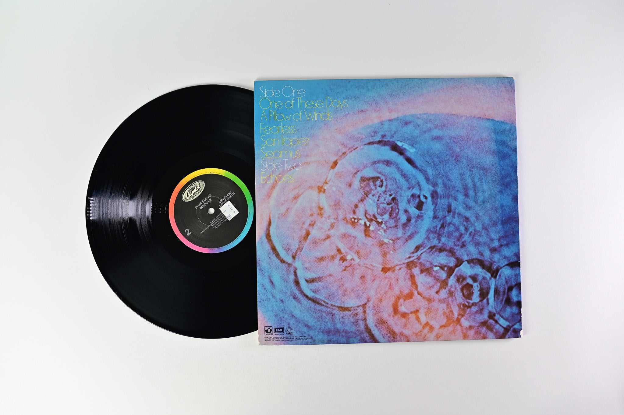 Pink Floyd - Meddle on Capitol '80s Reissue