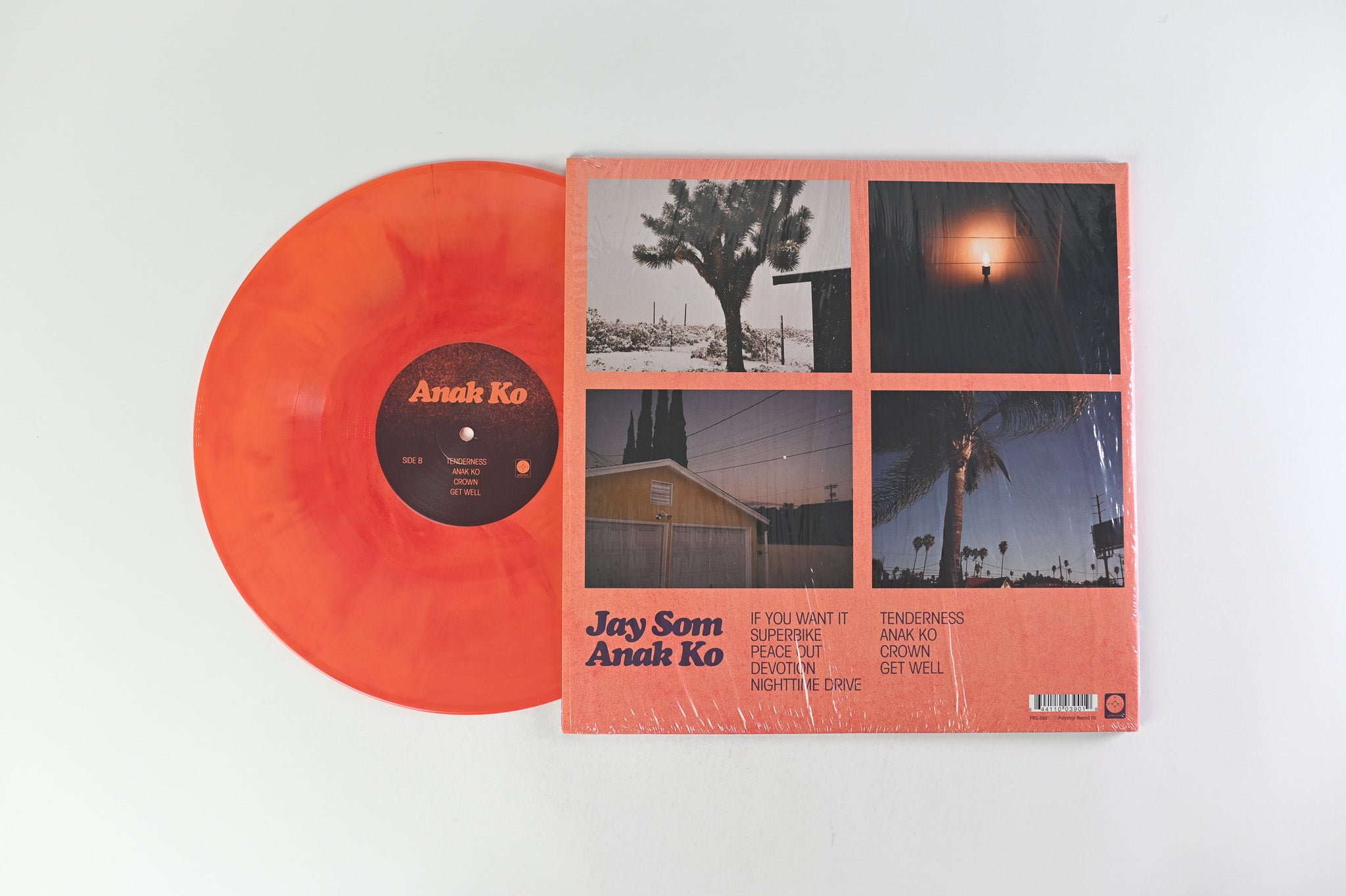 Jay Som - Anak Ko on Polyvinyl Record Company - Red/Orange Colored Vinyl
