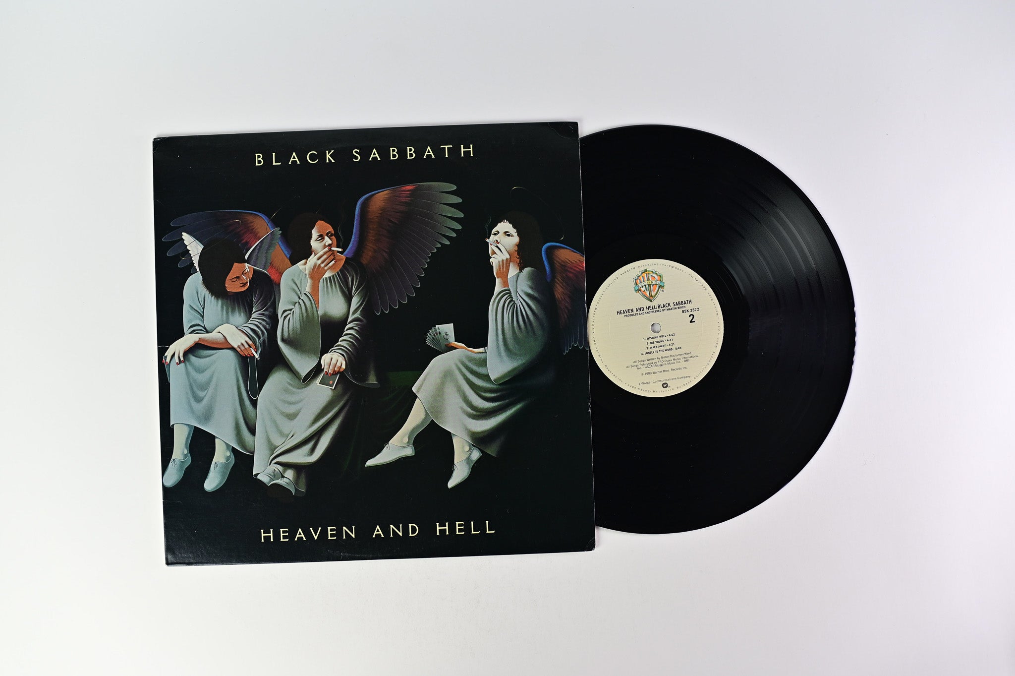 Black Sabbath - Heaven And Hell on Warner Bros Club Edition