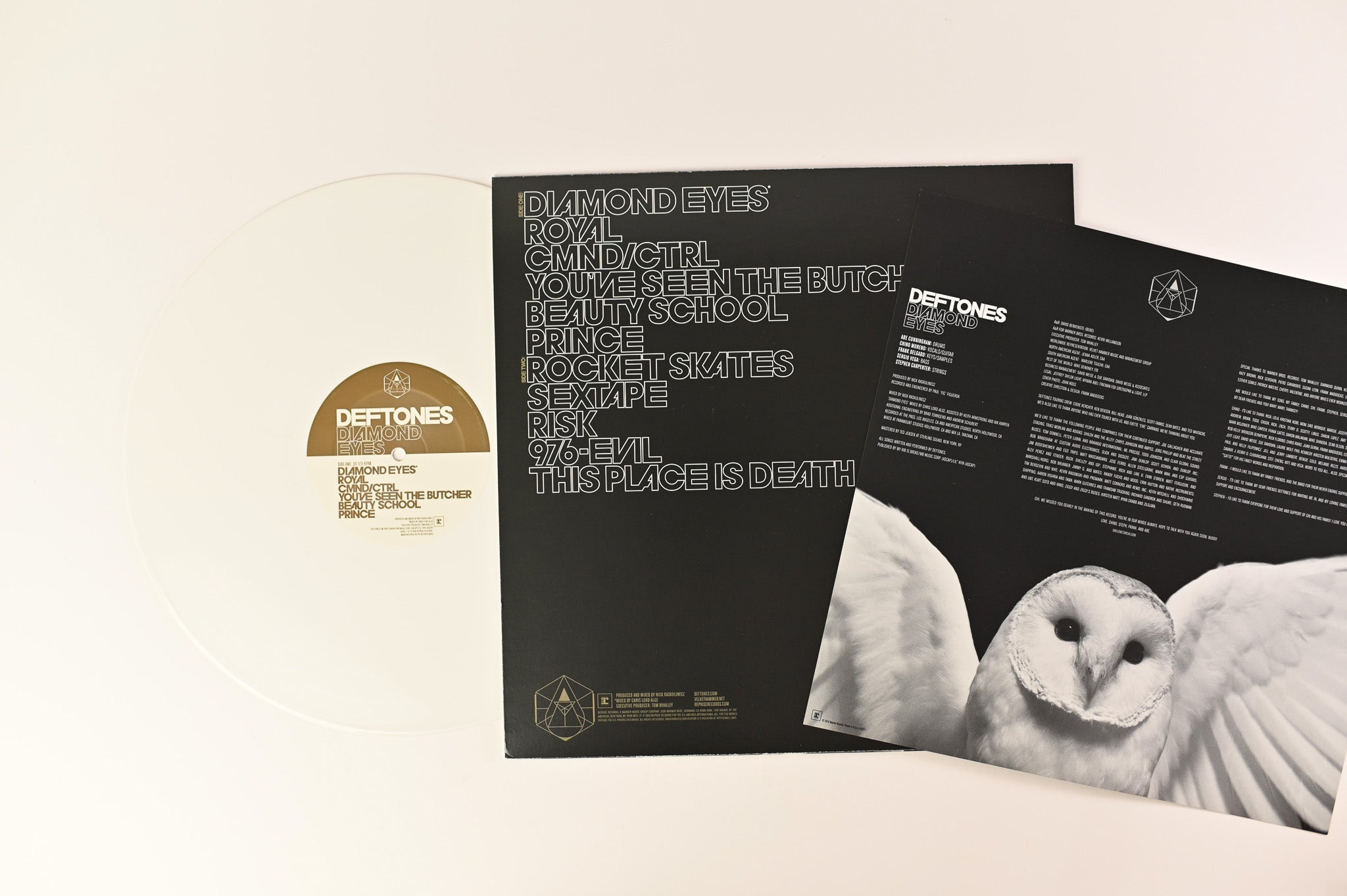 Deftones - Diamond Eyes LP Limited Edition White Vinyl In Shrink RARE Nice  Copy!