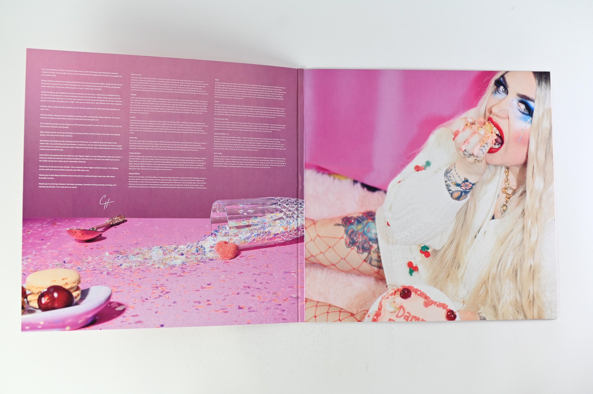 Chayla Hope - Damn, Feelings on Jestertainment Records - Nebula Wax Mage Colored Vinyl