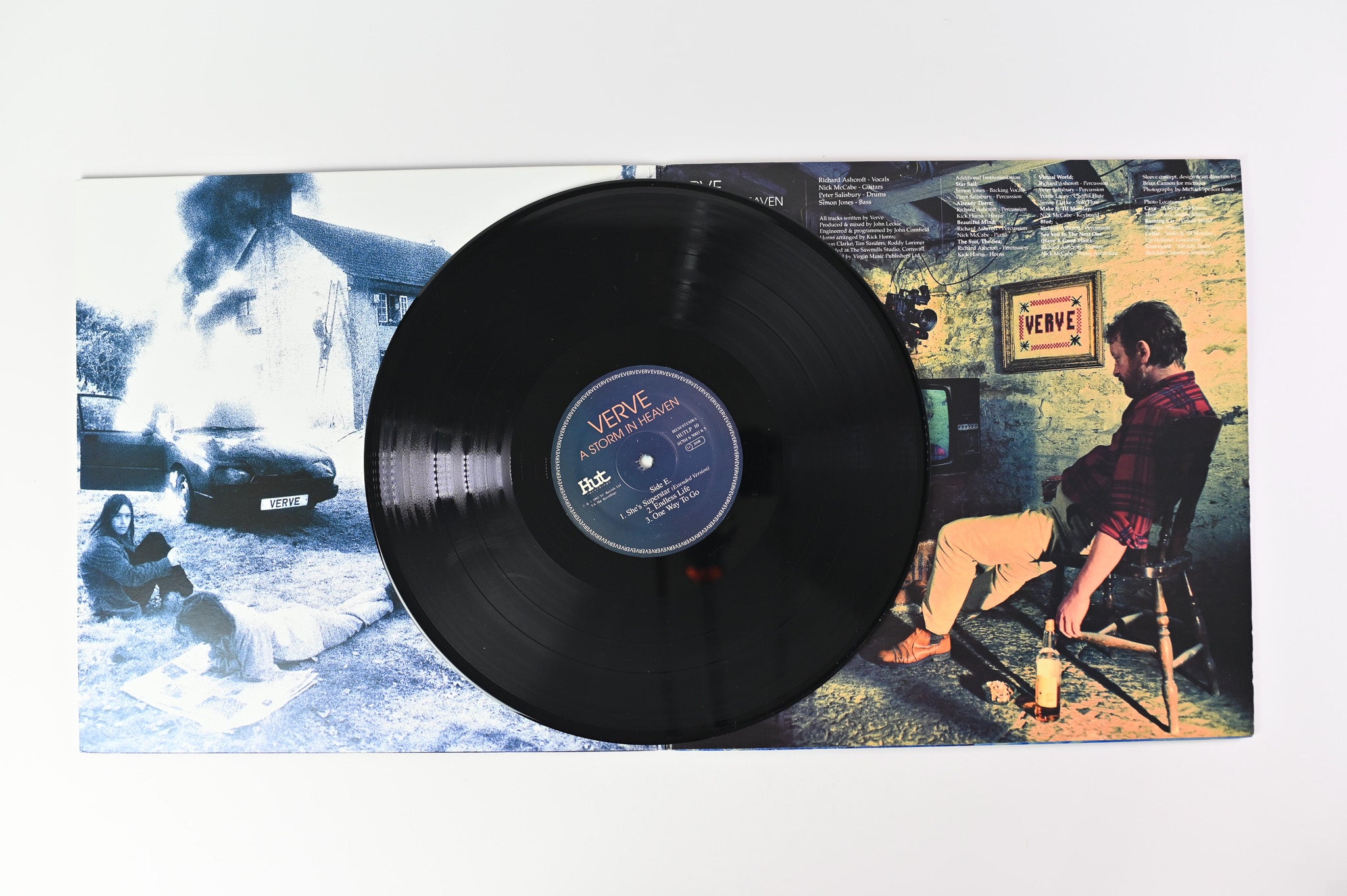 The Verve - A Storm In Heaven on Hut Unofficial Colored Vinyl