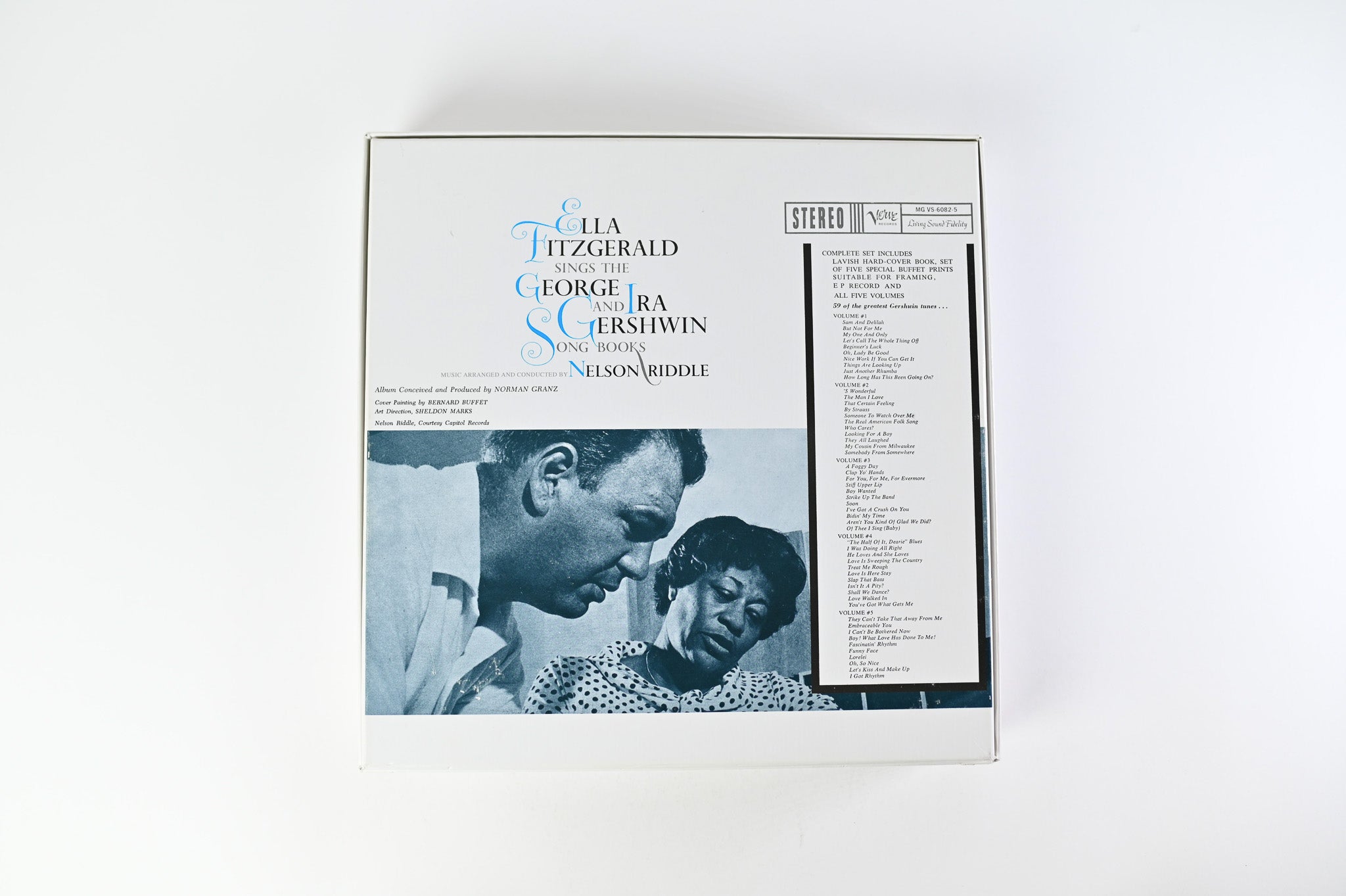 Ella Fitzgerald - Sings The George And Ira Gershwin Song Book on Verve Speakers Corner Box Set Reissue