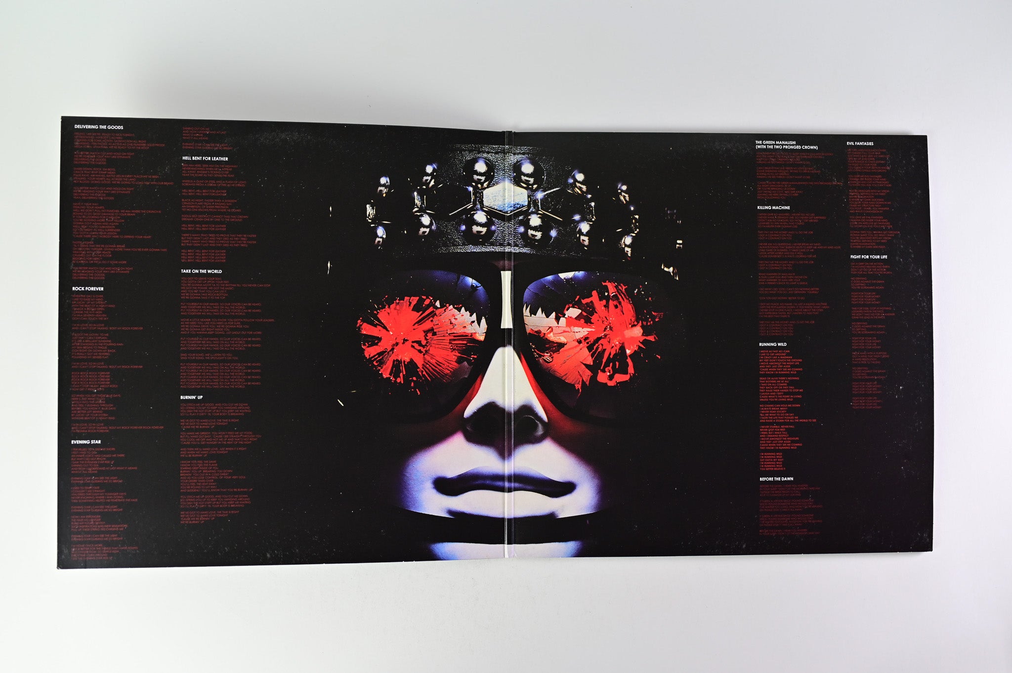 Judas Priest - Killing Machine on Back On Black Ltd Red Vinyl Reissue