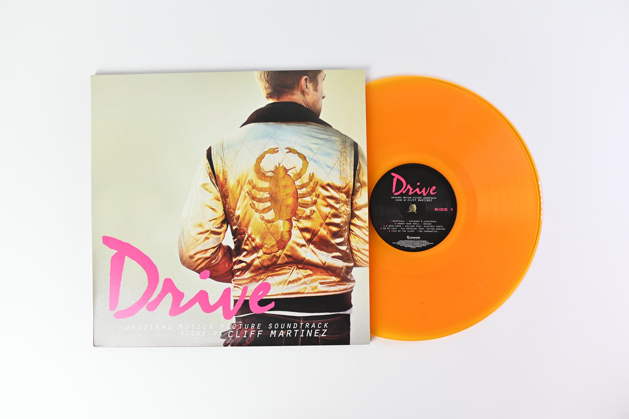 Cliff Martinez - Drive (Original Soundtrack) on Lakeshore Ltd Gold Transparent Reissue