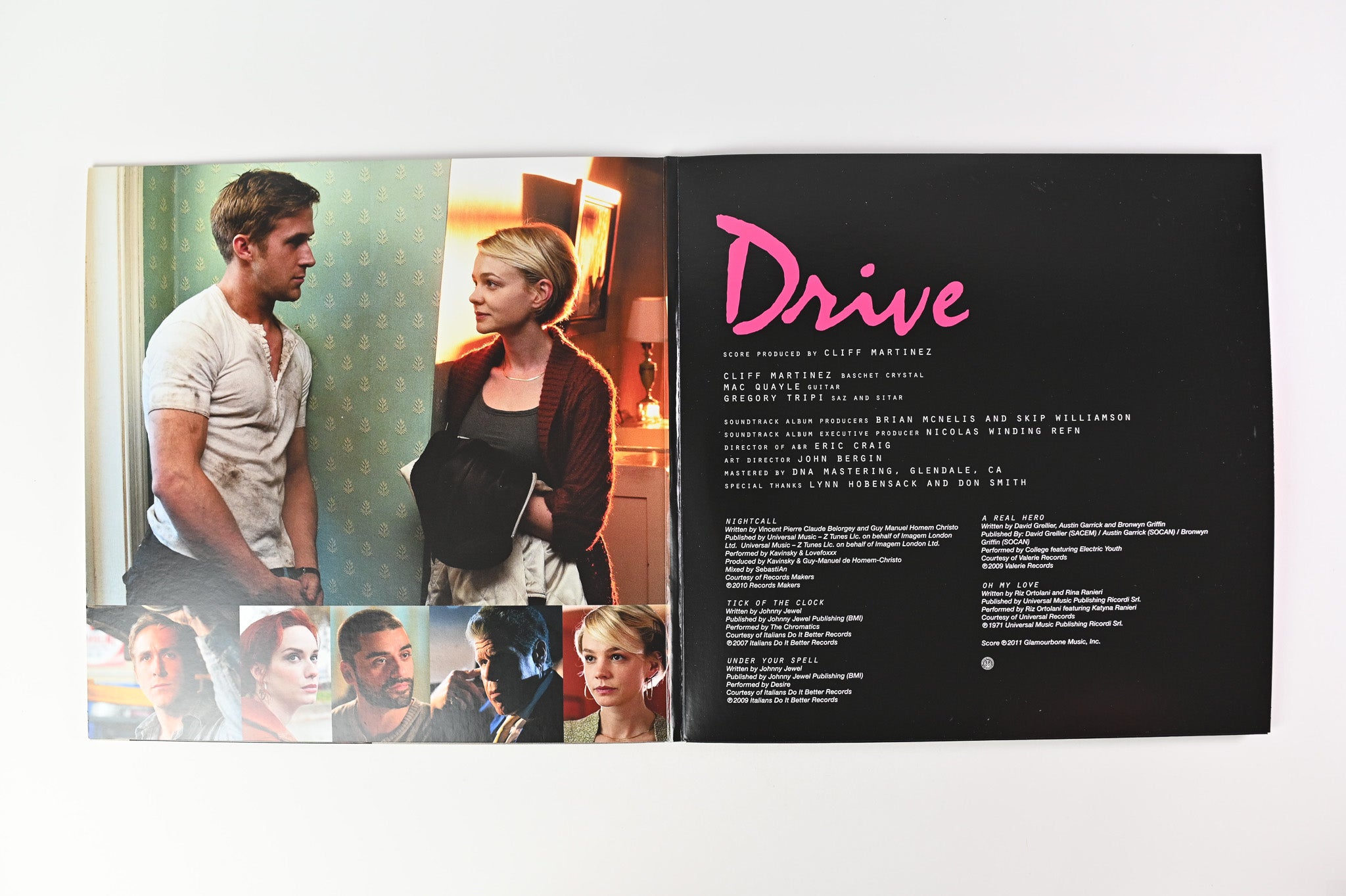 Cliff Martinez - Drive (Original Soundtrack) on Lakeshore Ltd Gold Transparent Reissue