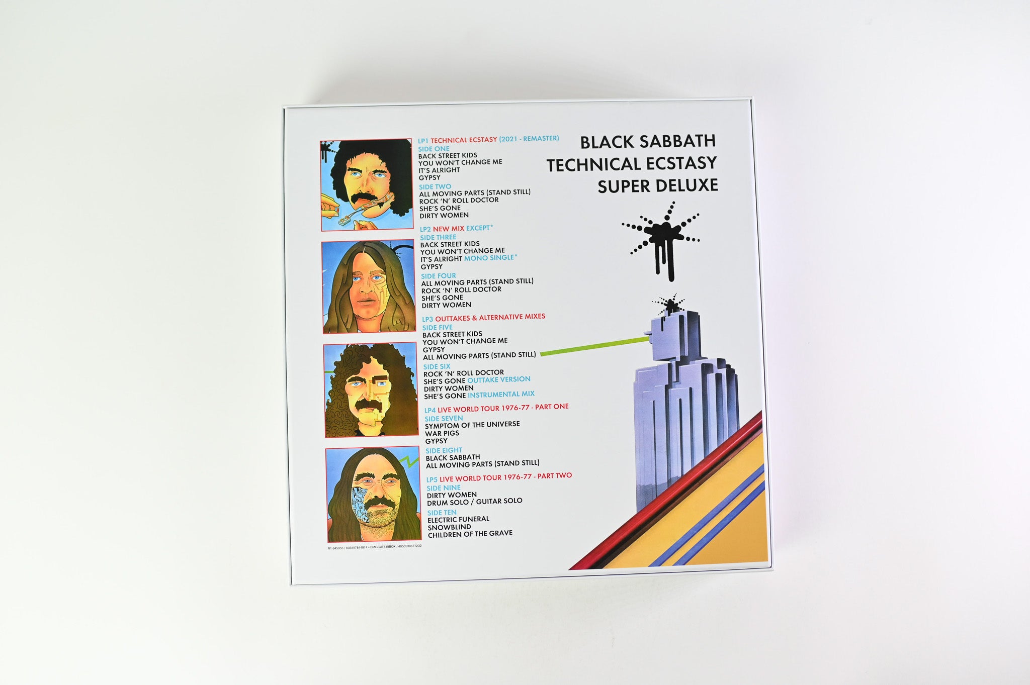 Black Sabbath - Technical Ecstasy • Super Deluxe on Warner Bros Box Set Reissue