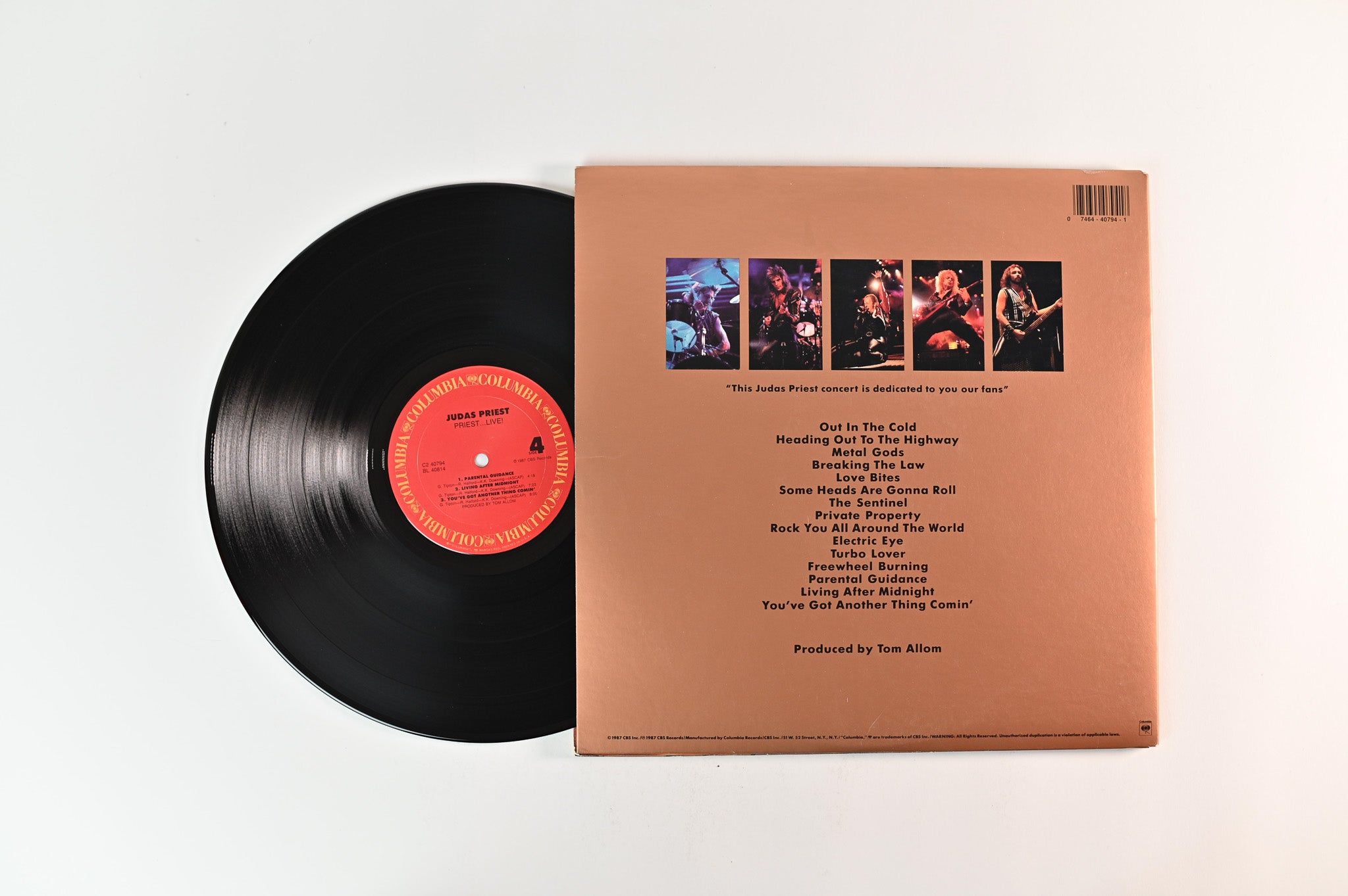 Judas Priest - Priest... Live! on Columbia