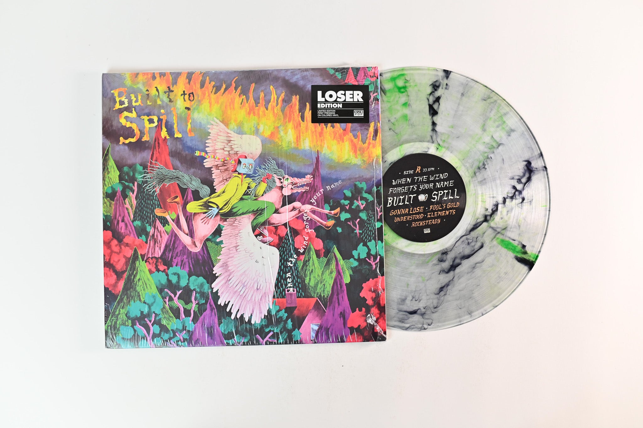 Built To Spill - When The Wind Forgets Your Name on Sub Pop - Colored Vinyl