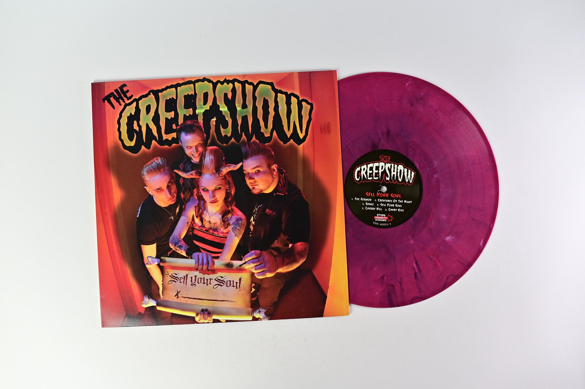 The Creepshow - Sell Your Soul on Stereo Dynamite Ltd Purple/Red Vinyl