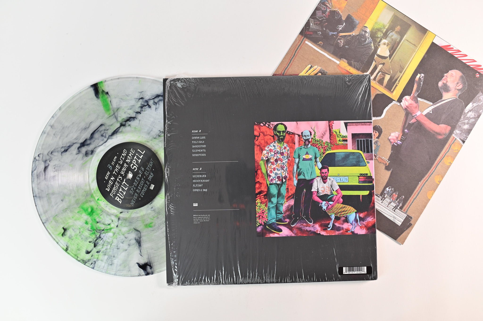 Built To Spill - When The Wind Forgets Your Name on Sub Pop - Colored Vinyl