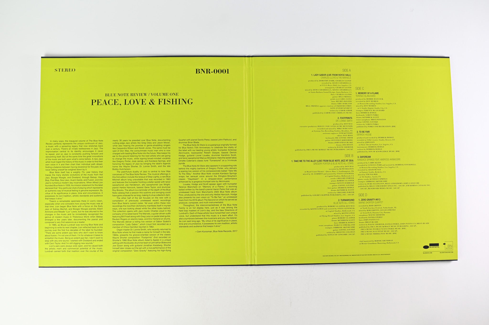 Various - Peace, Love & Fishing on Blue Note Ltd Box Set