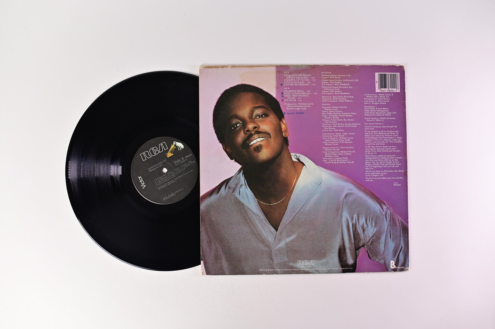 Michael Wycoff - Love Conquers All on RCA