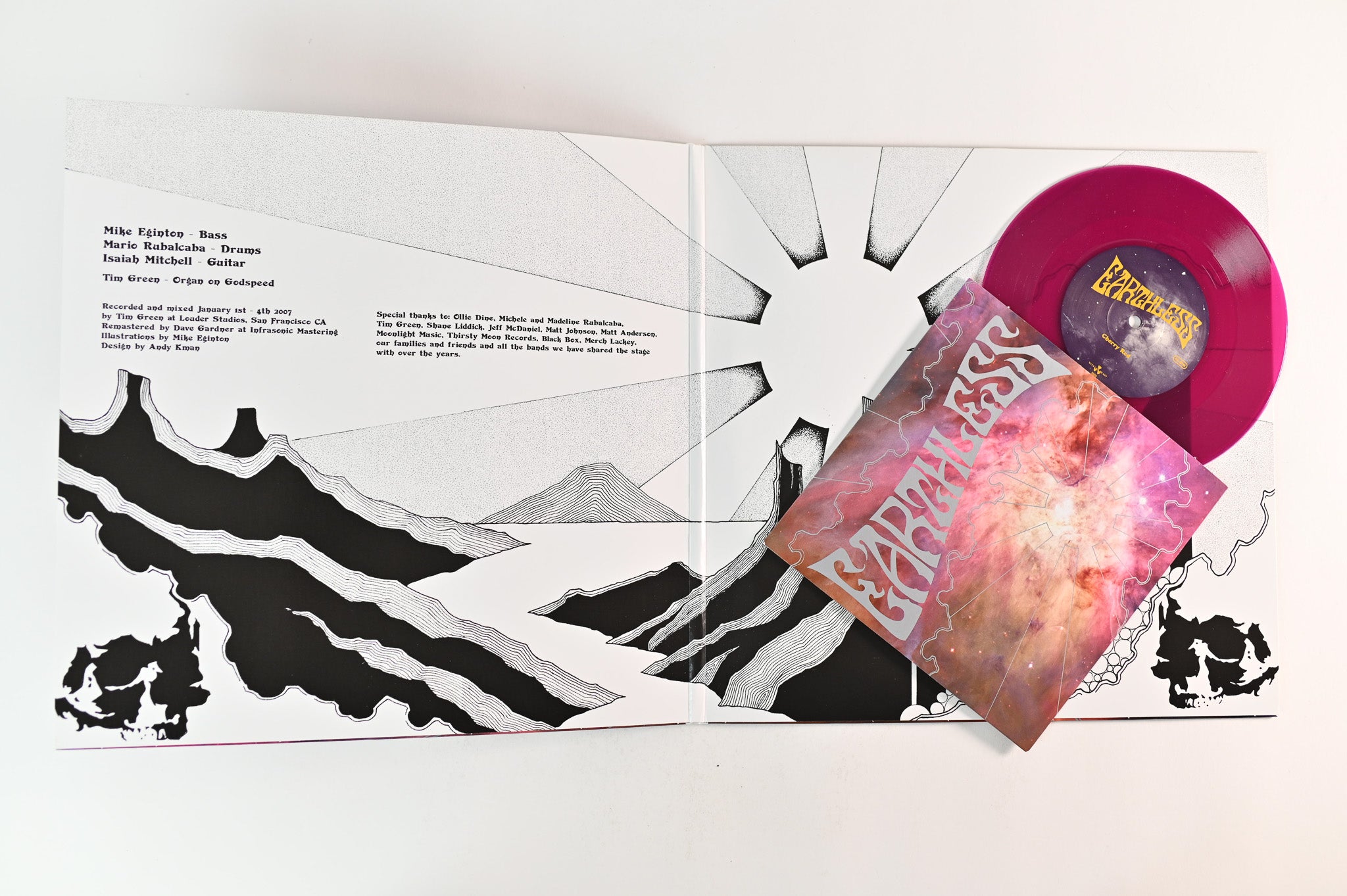Earthless - Rhythms From A Cosmic Sky on Nuclear Blast America - Splatter Vinyl