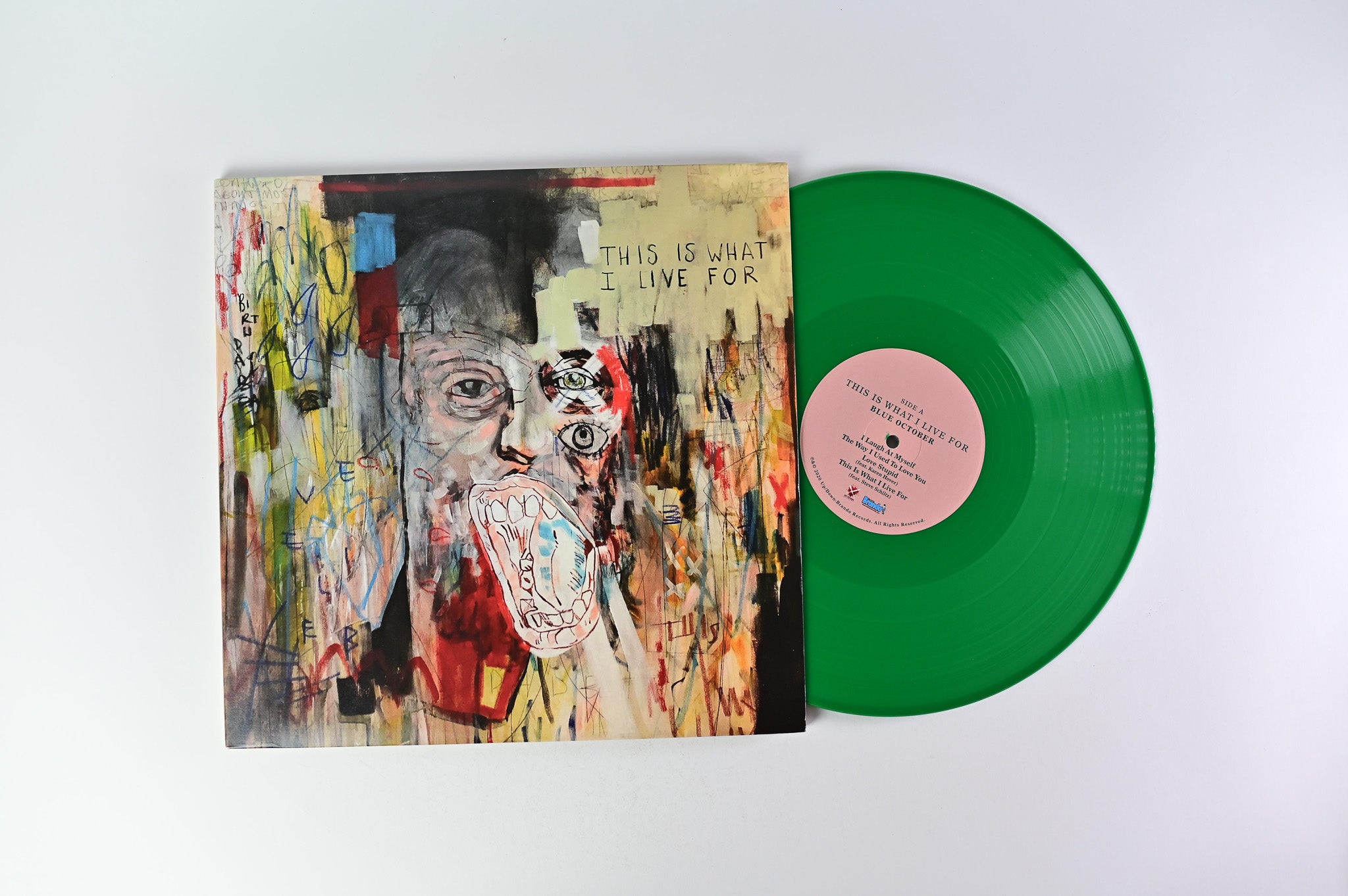 Blue October - This Is What I Live For on Up/Down-Brando Ltd Green Vinyl