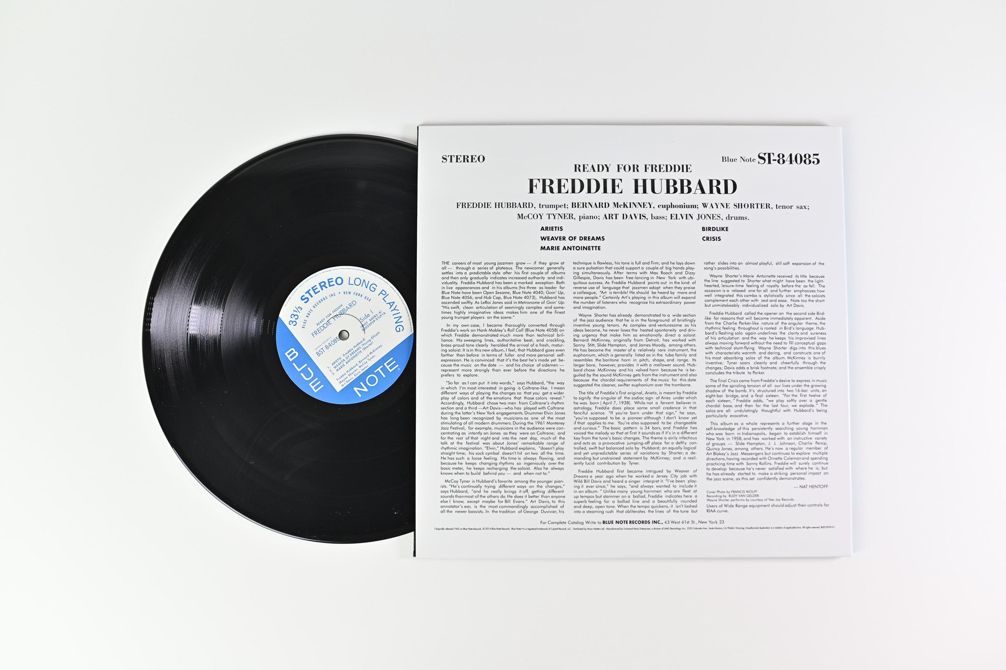 Freddie Hubbard - Ready For Freddie on Blue Note Ltd 180 Gram Music Matters Reissue