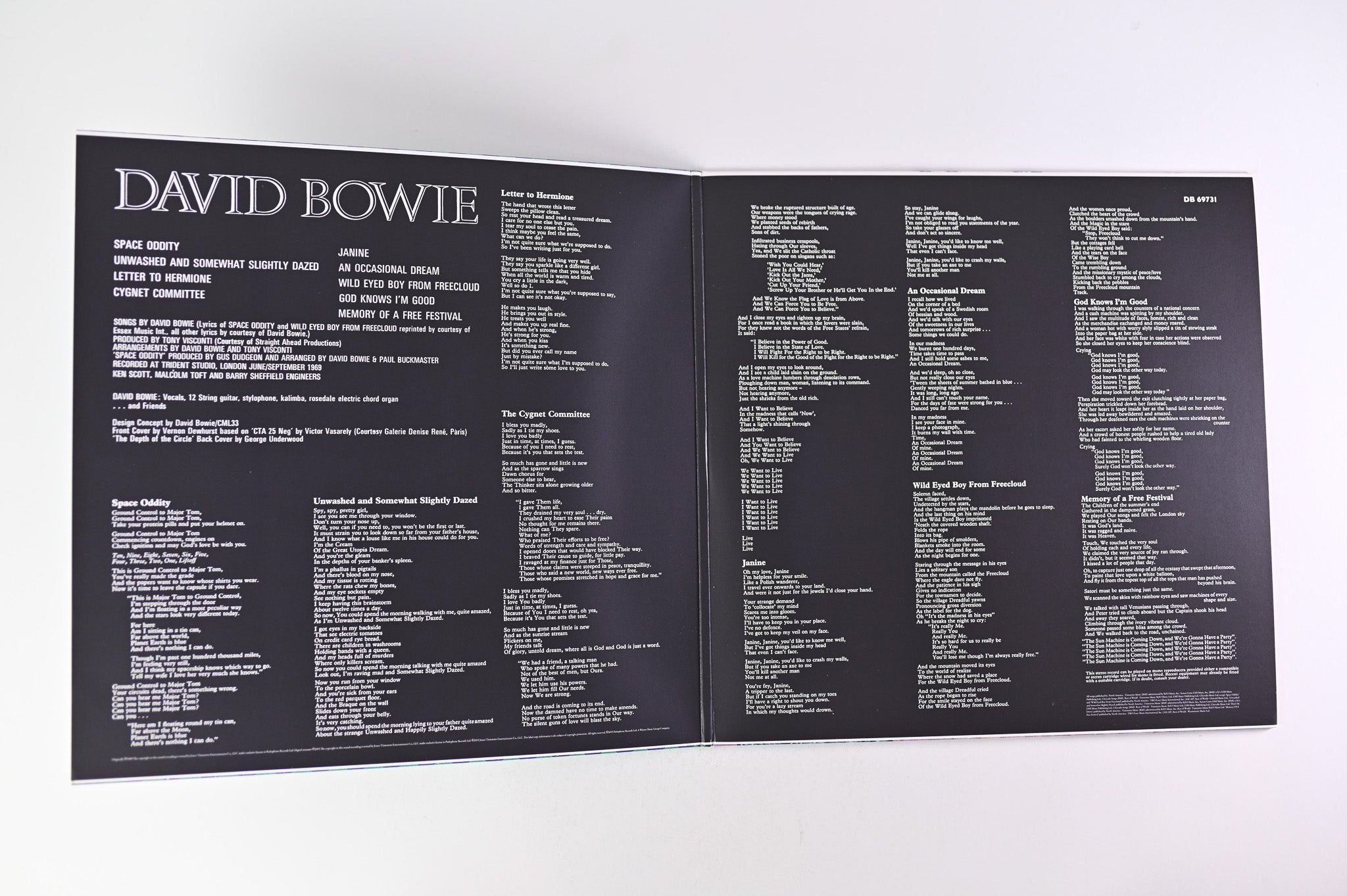 David Bowie - [Five Years 1969 - 1973] on Parlophone Remastered Reissue Box Set
