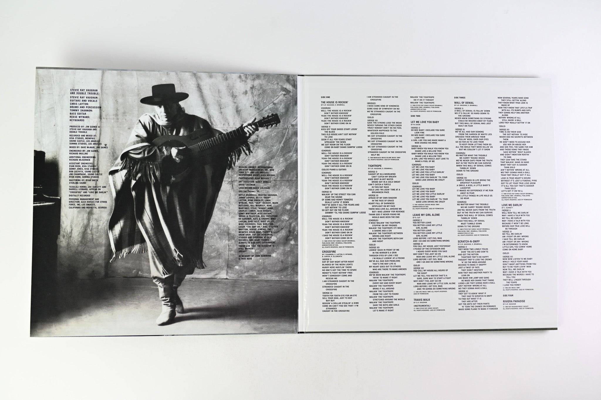 Stevie Ray Vaughan & Double Trouble - Texas Hurricane Analogue Productions 6 LP Ltd Special Edition Box Set