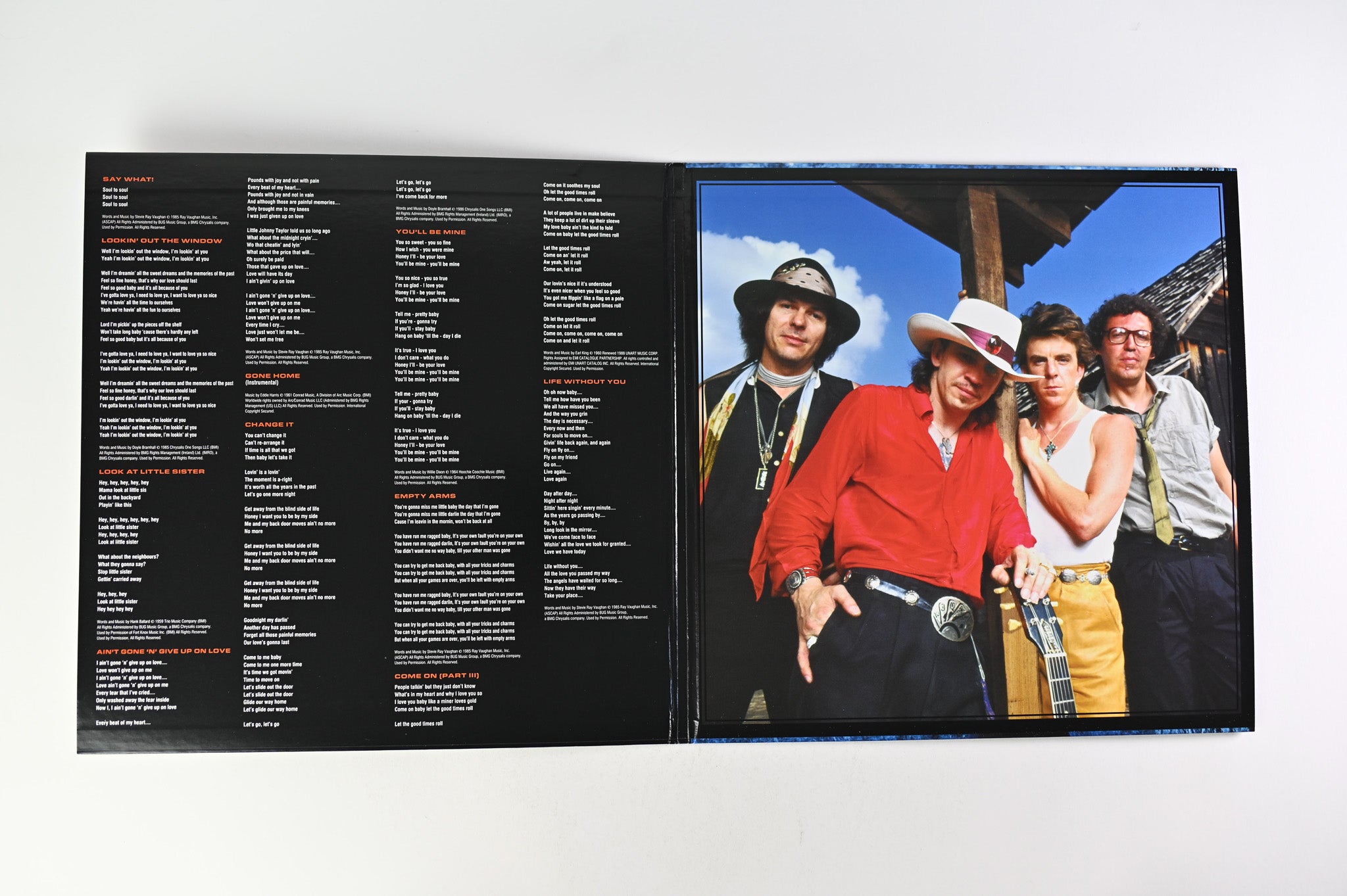 Stevie Ray Vaughan & Double Trouble - Texas Hurricane Analogue Productions 6 LP Ltd Special Edition Box Set