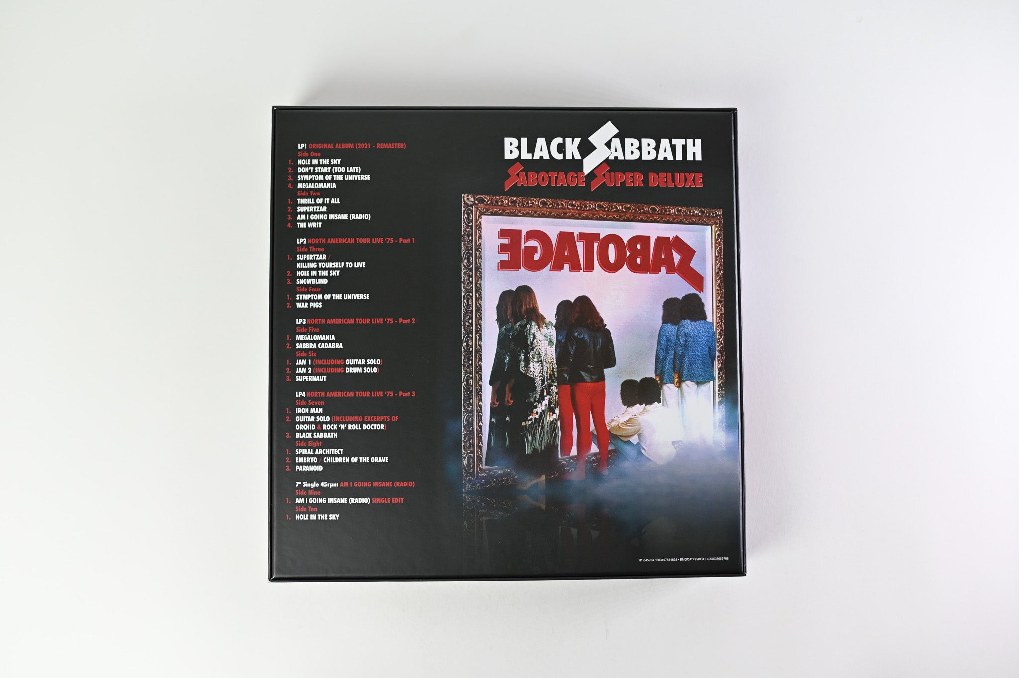 Black Sabbath - Sabotage Super Deluxe on Warner Rhino Box Set