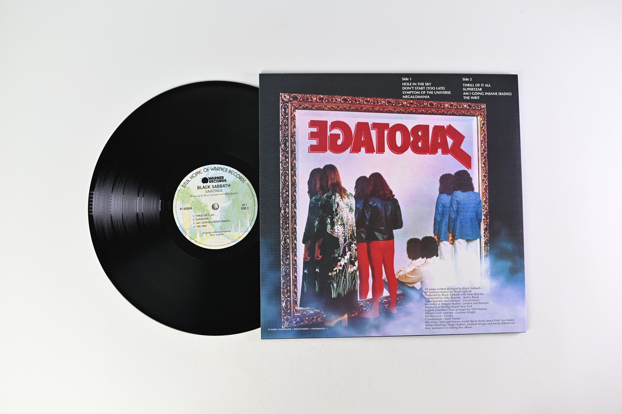 米LP Black Sabbath Sabotage 081227946562 Warner Records, Rhino Records (2), Rhino Records (2) /00400 Black Sabbath - Sabotage | Rhino