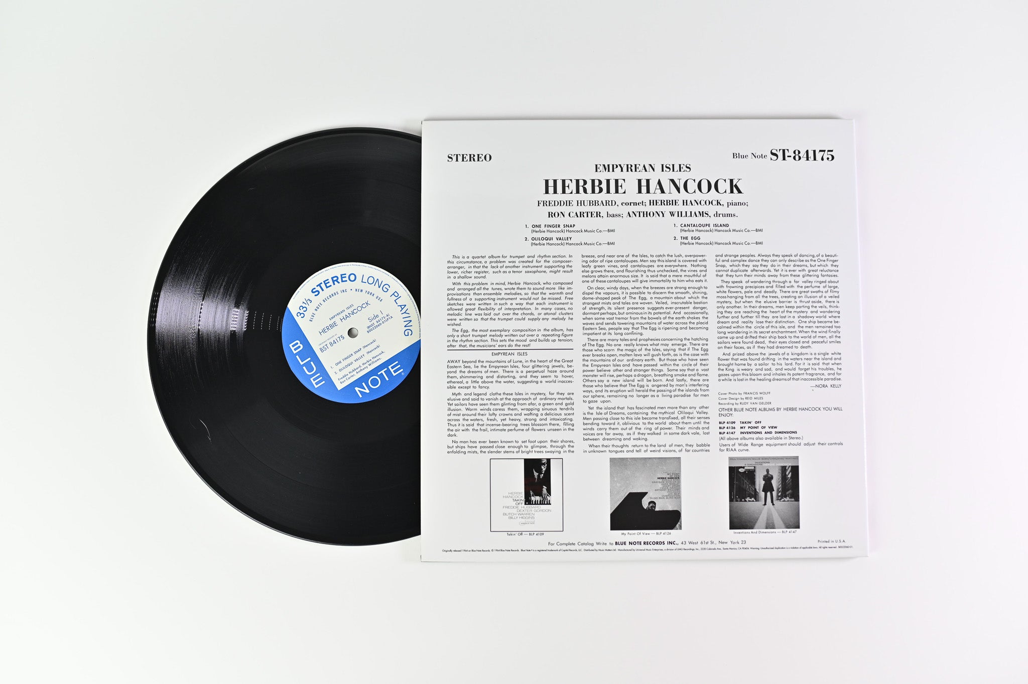 Herbie Hancock - Empyrean Isles on Blue Note Ltd 180 Gram Music Matters Reissue