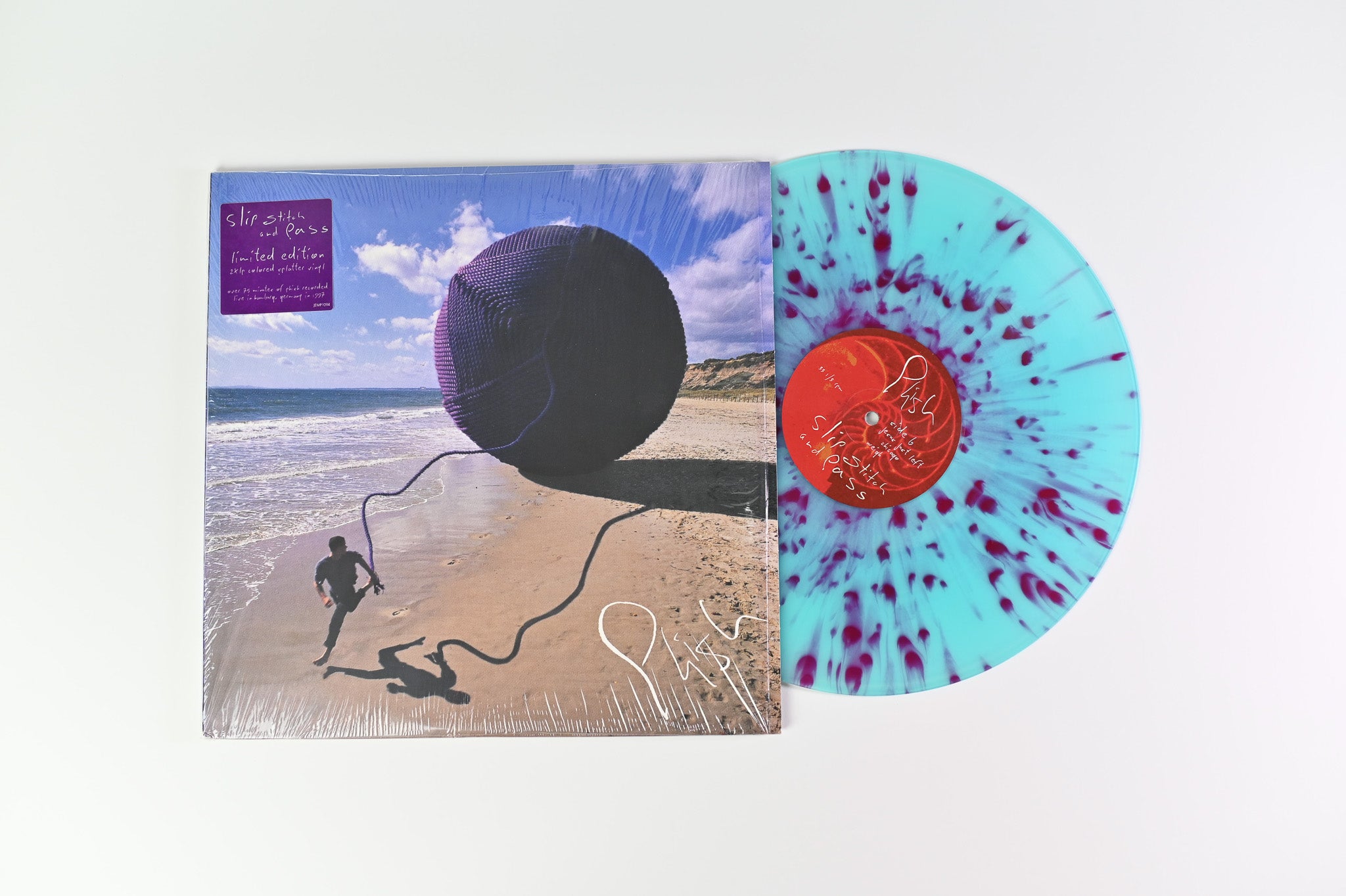Phish - Slip Stitch And Pass on Jemp RSD BF 2018 Ltd Numbered Blue/Purple Splatter Reissue