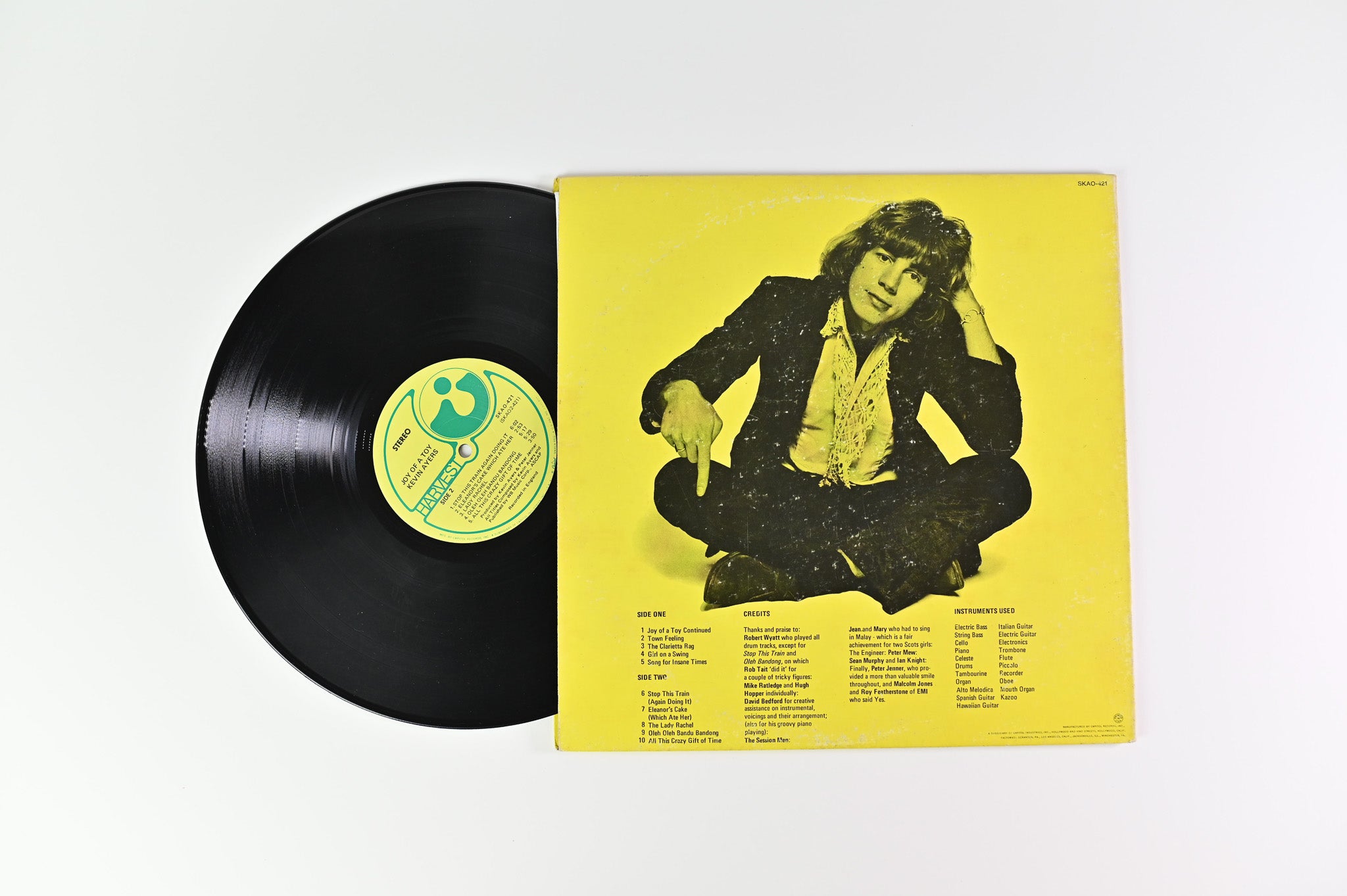 Kevin Ayers - Joy Of A Toy on Harvest