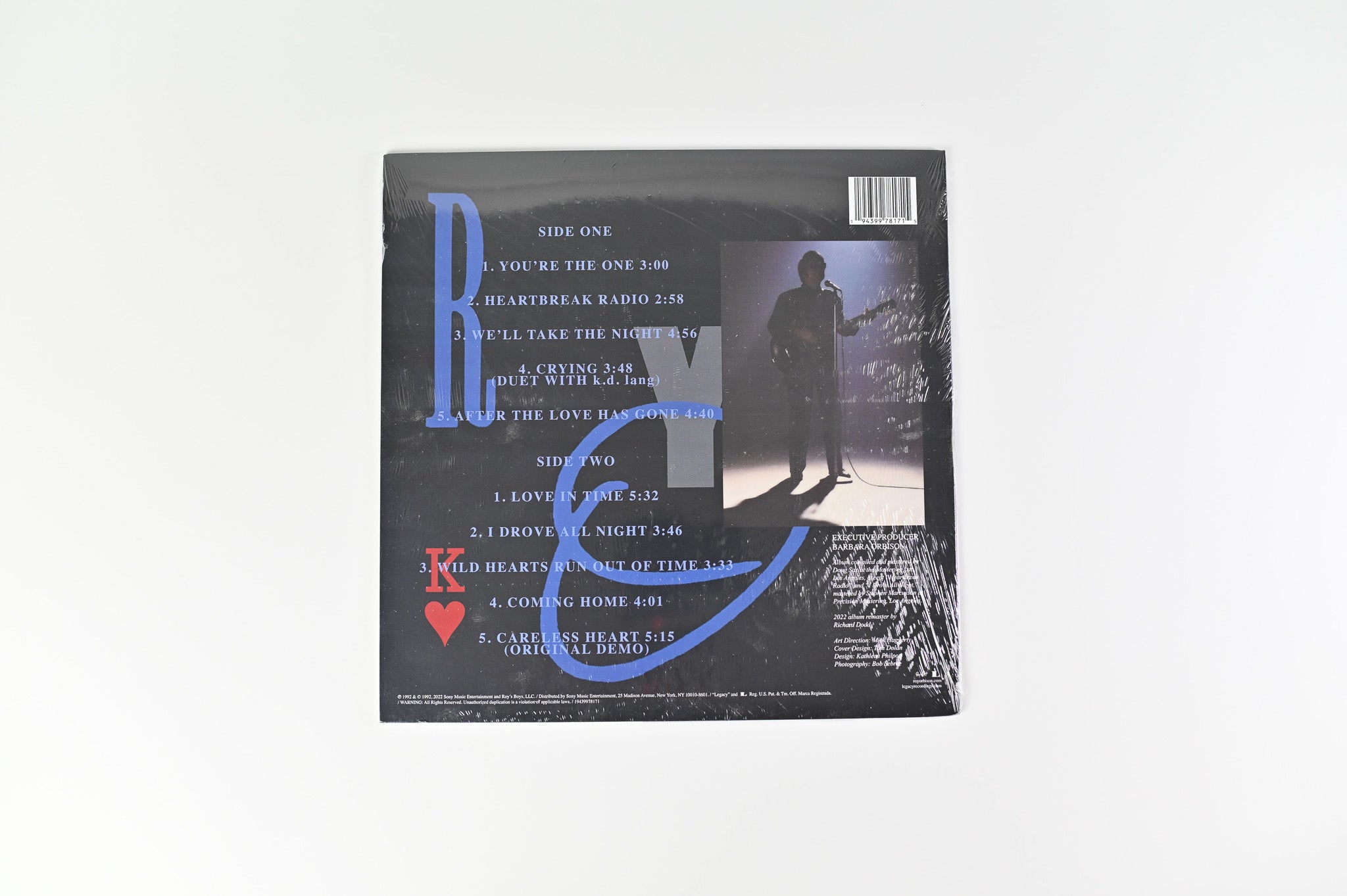 Roy Orbison - King Of Hearts on Legacy RSD Essentials Ltd RSD 2022 Reissue Sealed