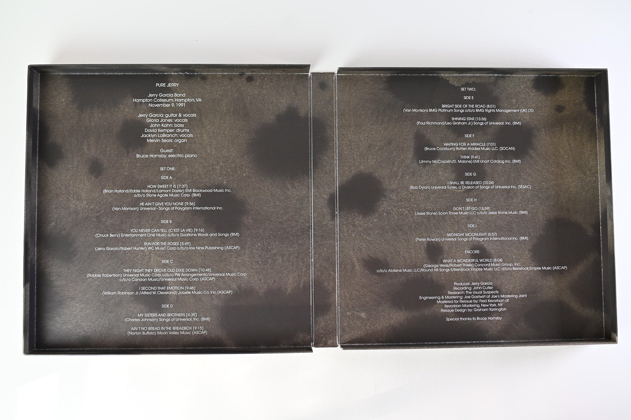 The Jerry Garcia Band - Pure Jerry: Hampton Coliseum Hampton, VA November 9, 1991 on Round RSD BF 2022 Ltd Box Set