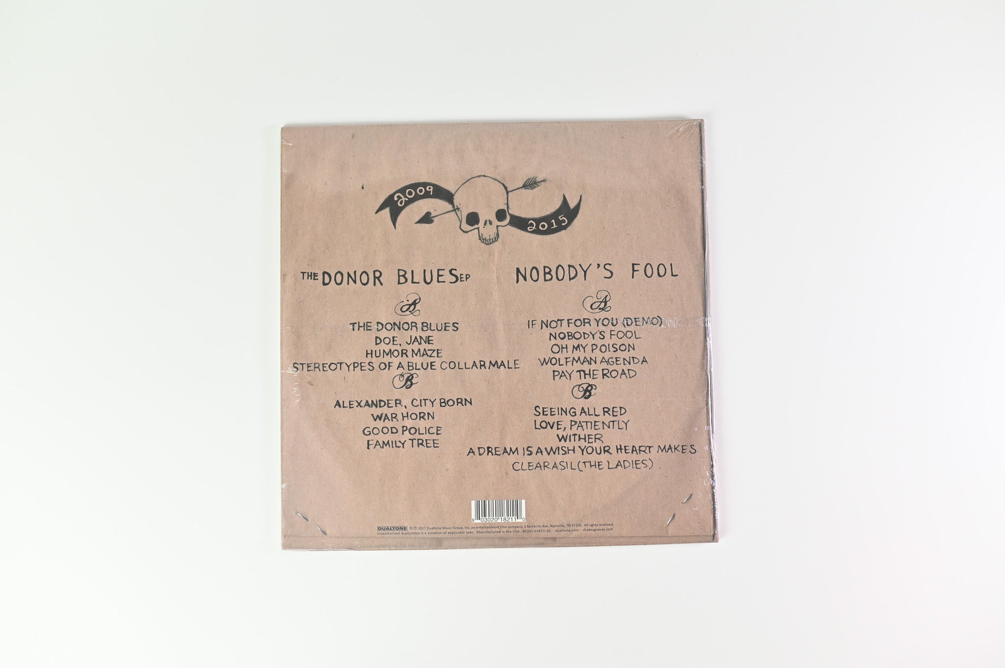 Shakey Graves - And The Horse He Rode In On on Dualtone Ltd Clear Vinyl Reissue Sealed