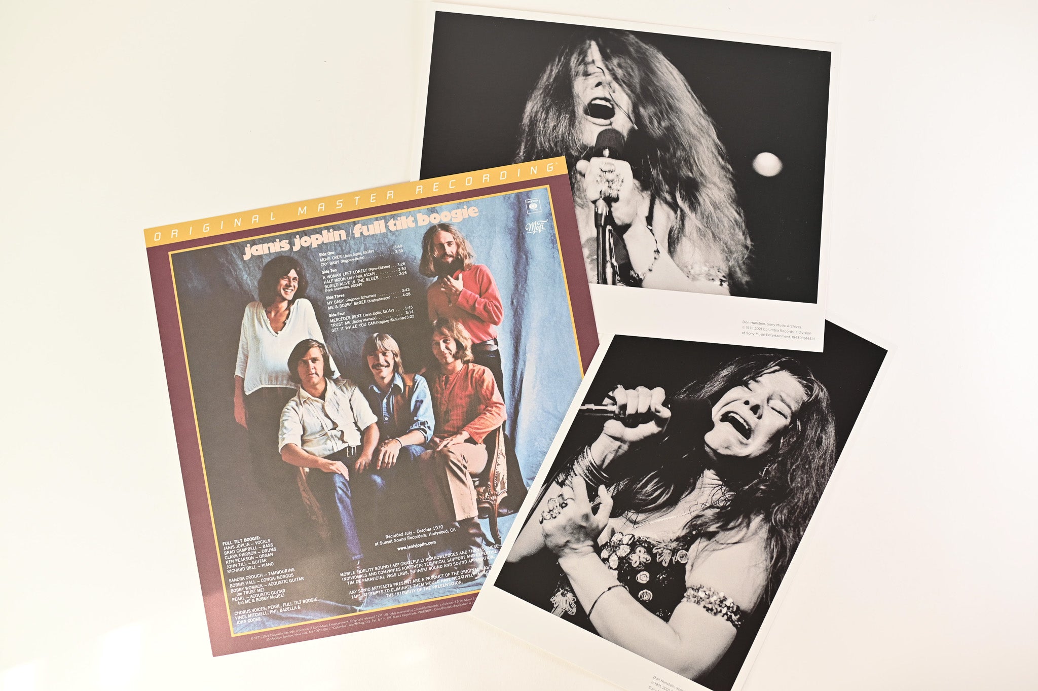 Janis Joplin - Pearl on Mobile Fidelity Sound Lab Ltd Numbered Ultradi