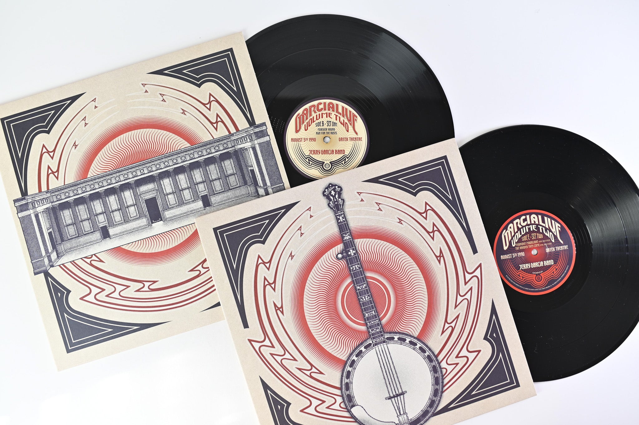 The Jerry Garcia Band - GarciaLive Volume Two (August 5th 1990 Greek Theatre) on Round RSD BF 2020 Ltd Box Set Reissue
