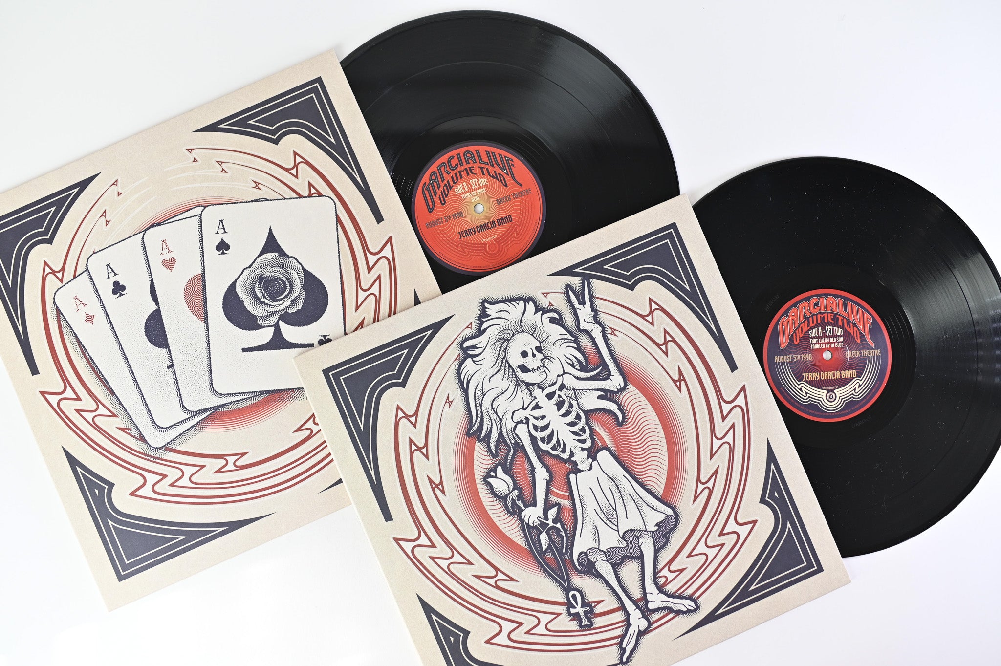 The Jerry Garcia Band - GarciaLive Volume Two (August 5th 1990 Greek Theatre) on Round RSD BF 2020 Ltd Box Set Reissue