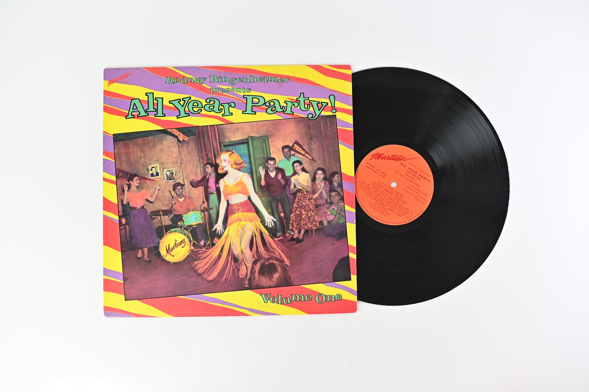 Various - Rodney Bingenheimer Presents "All Year Party!" Volume One on Martian Records