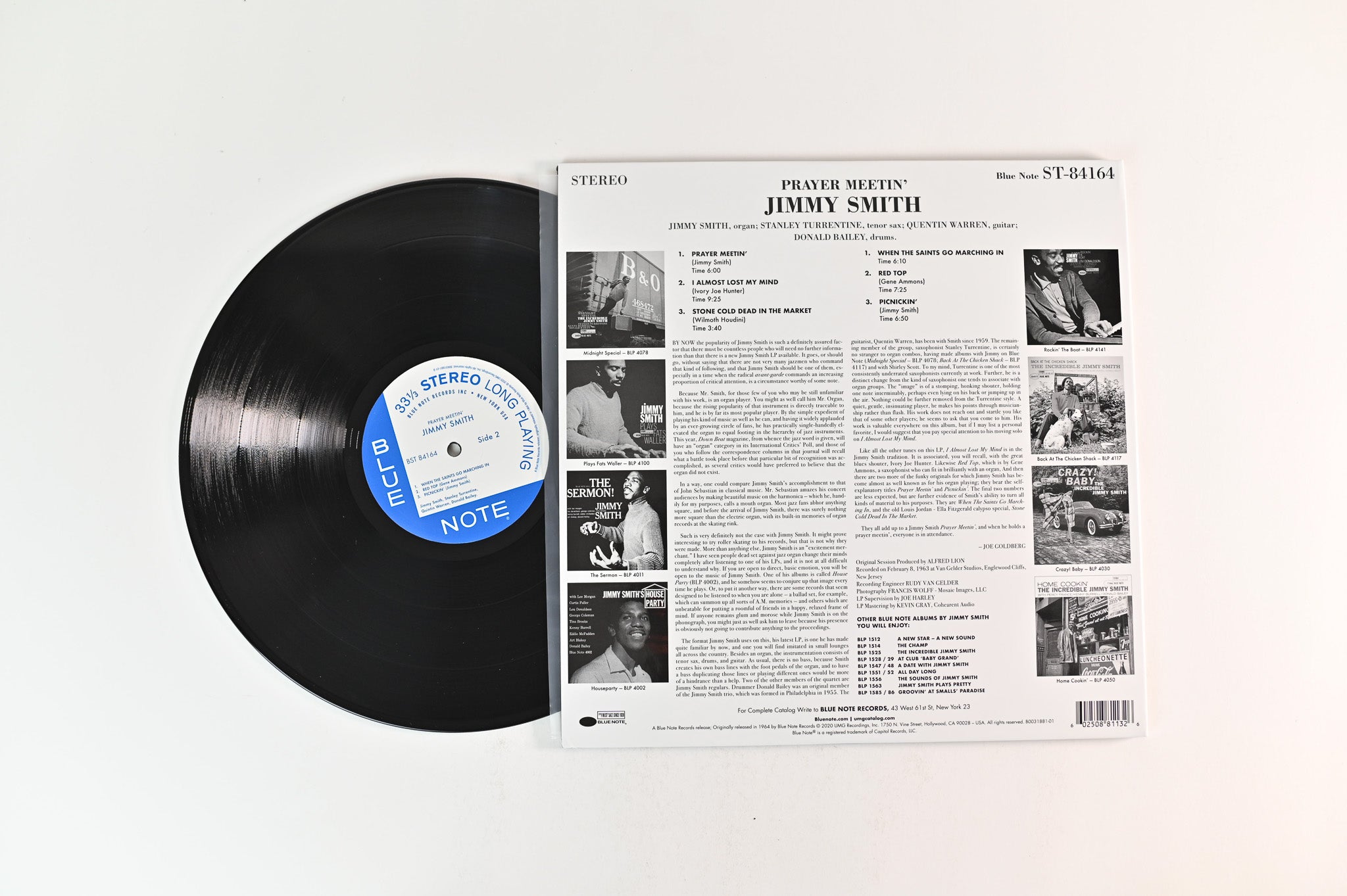 Jimmy Smith - Prayer Meetin' on Blue Note Tone Poet Series Reissue