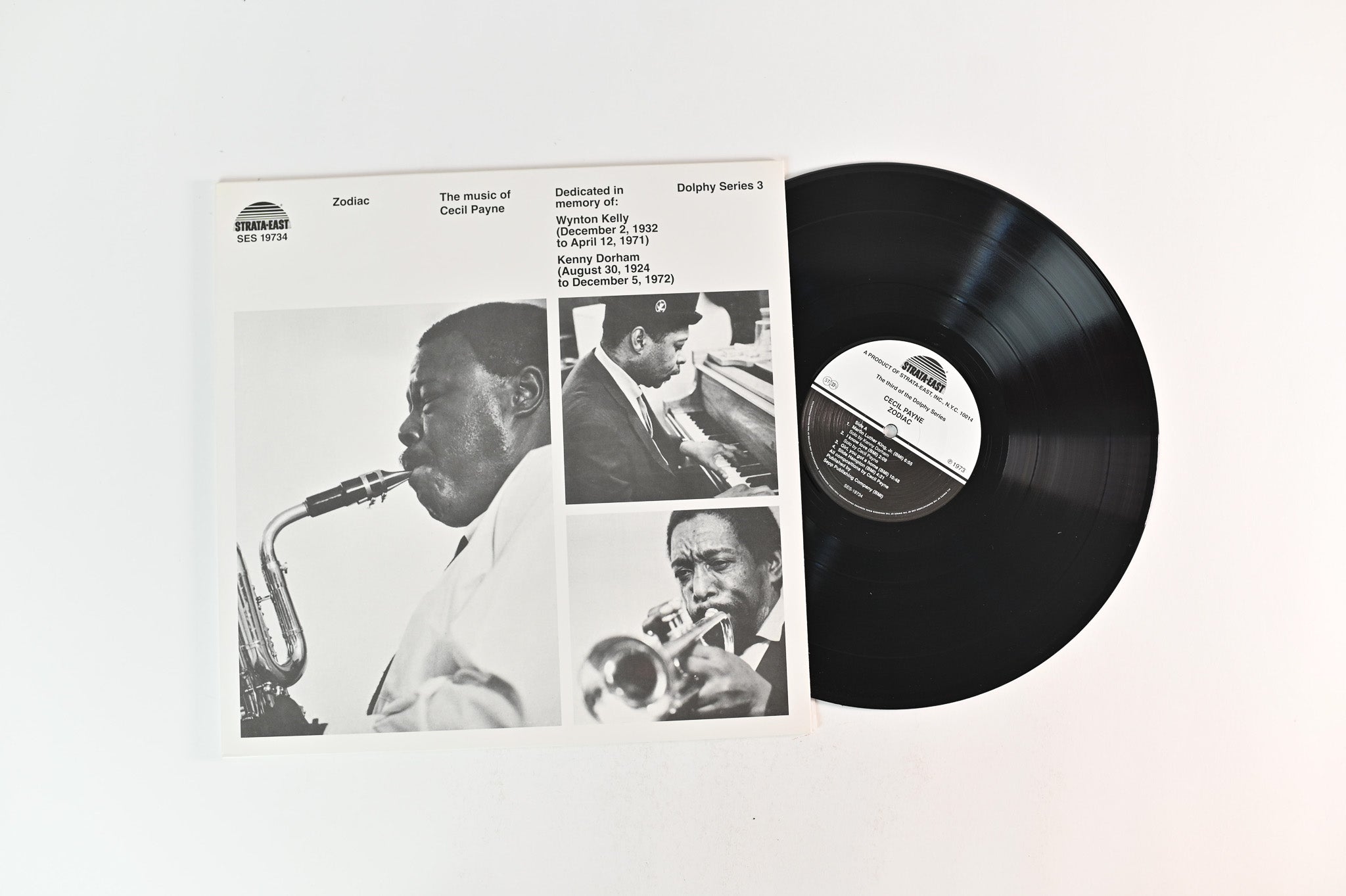 Cecil Payne - Zodiac (The Music Of Cecil Payne) on Strata East Ltd UK Reissue