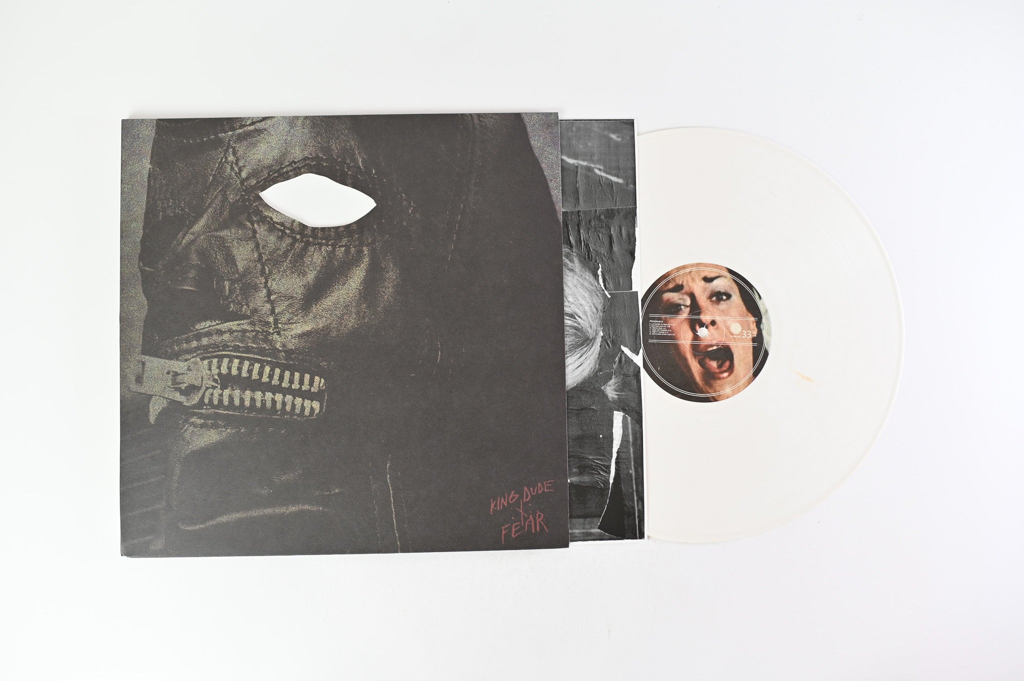 King Dude - Fear on Not Just Religious Music - White Vinyl
