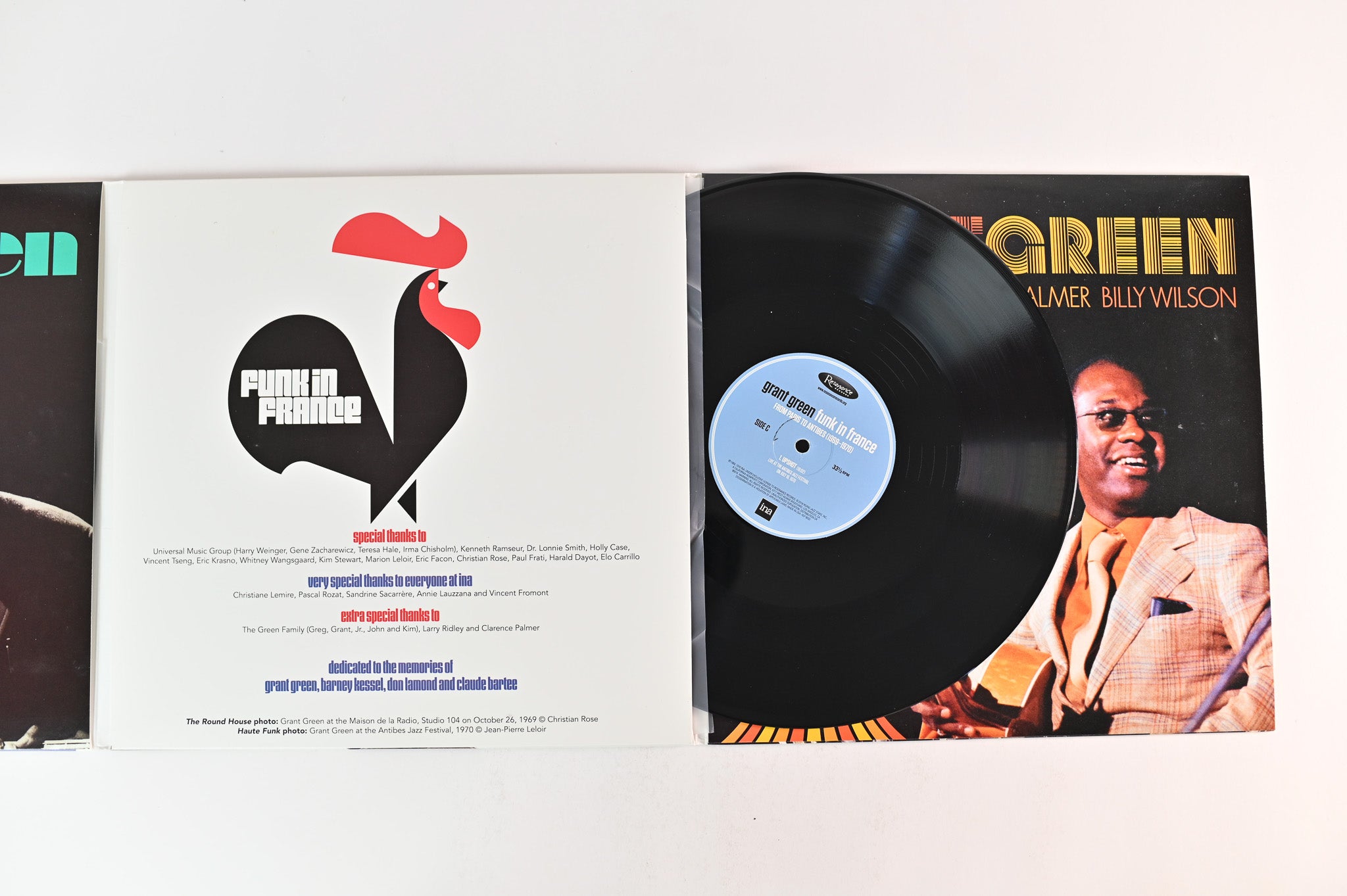 Grant Green - Funk In France: From Paris To Antibes (1969-1970) on Resonance LTd Numbered RSD 2018