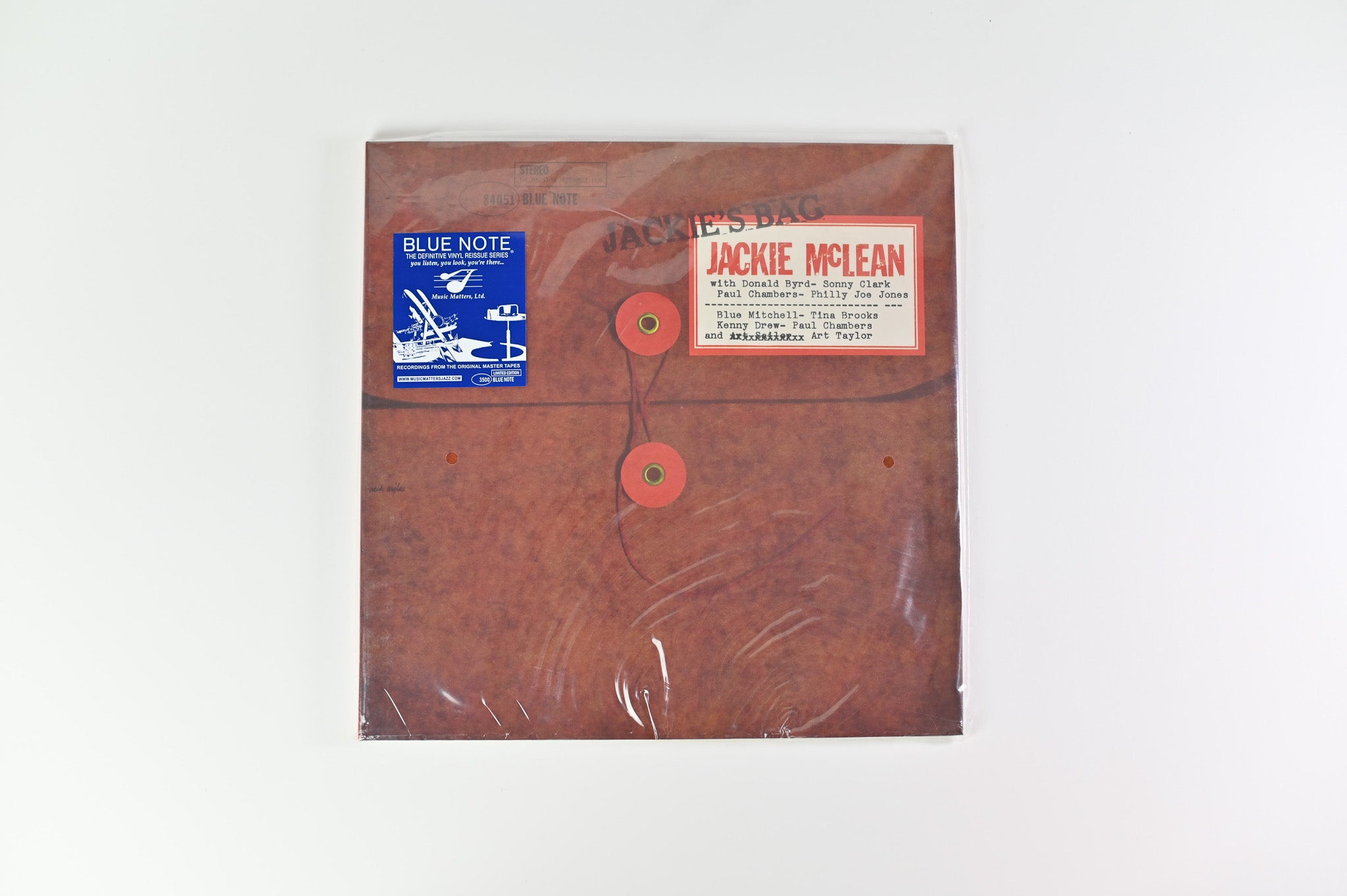Jackie McLean - Jackie's Bag on Blue Note Ltd 180 Gram Music Matters Reissue Sealed