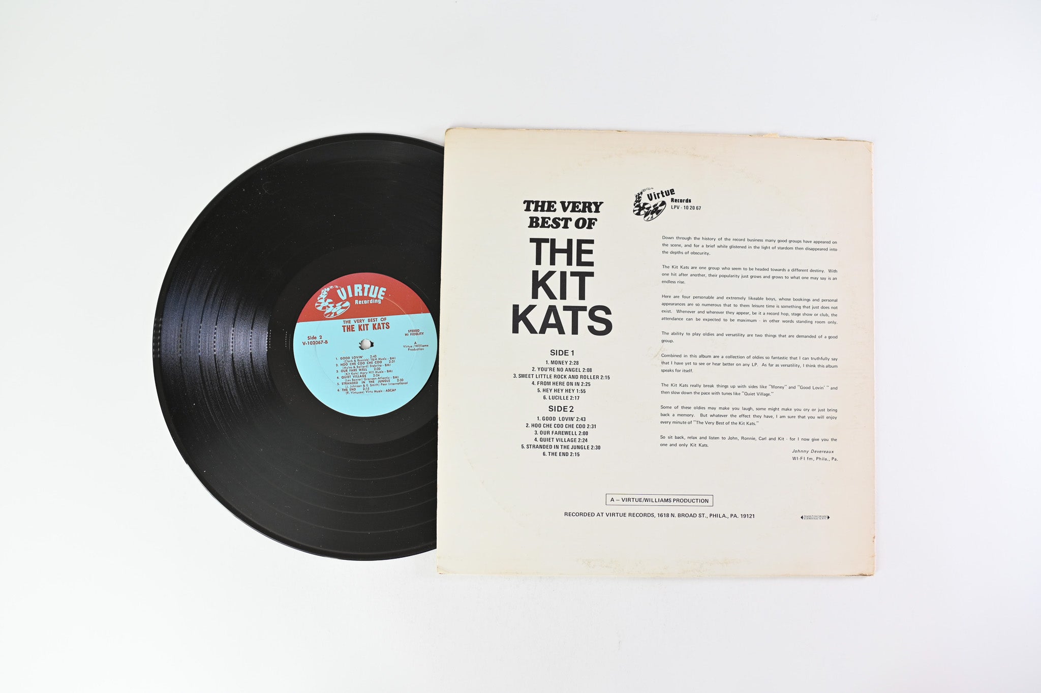 The Kit Kats - The Very Best Of The Kit Kats on Virtue
