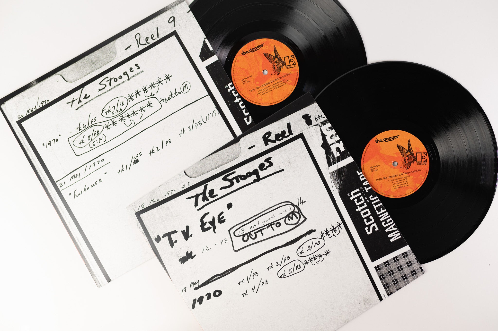 欧LP The Stooges Fun House 8122732381 Elektra /00260 THE STOOGES 'FUN HOUSE' LP (Red & Black 2022 Pressing)