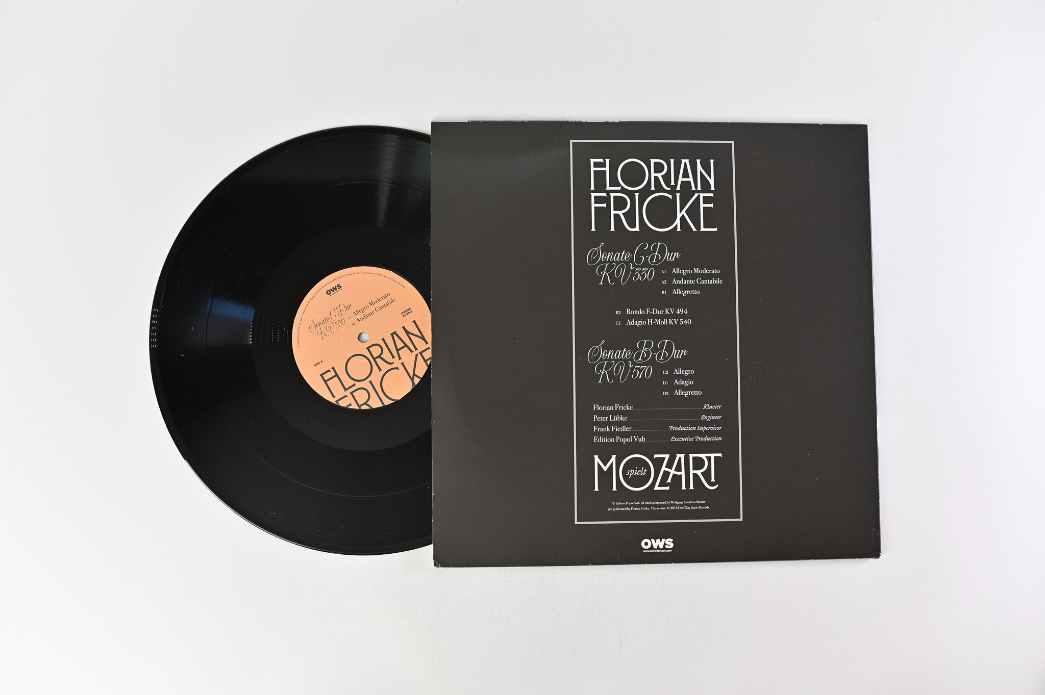 Florian Fricke - Spielt Mozart on One Way Static Records