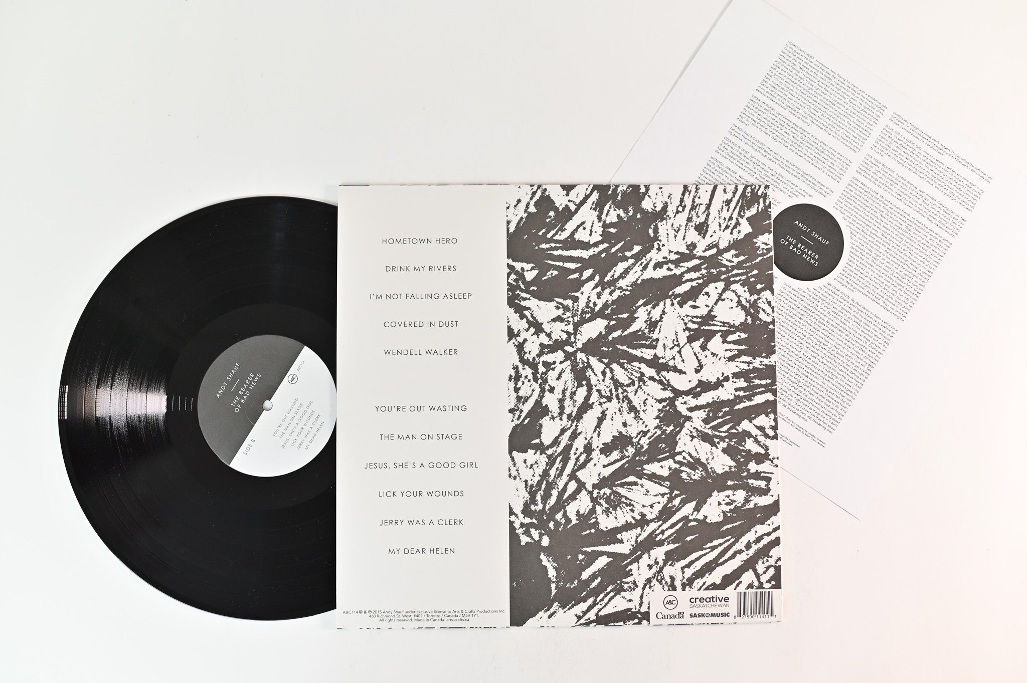 LP】ANDY SHAUF THE BEARER OF BAD NEWS