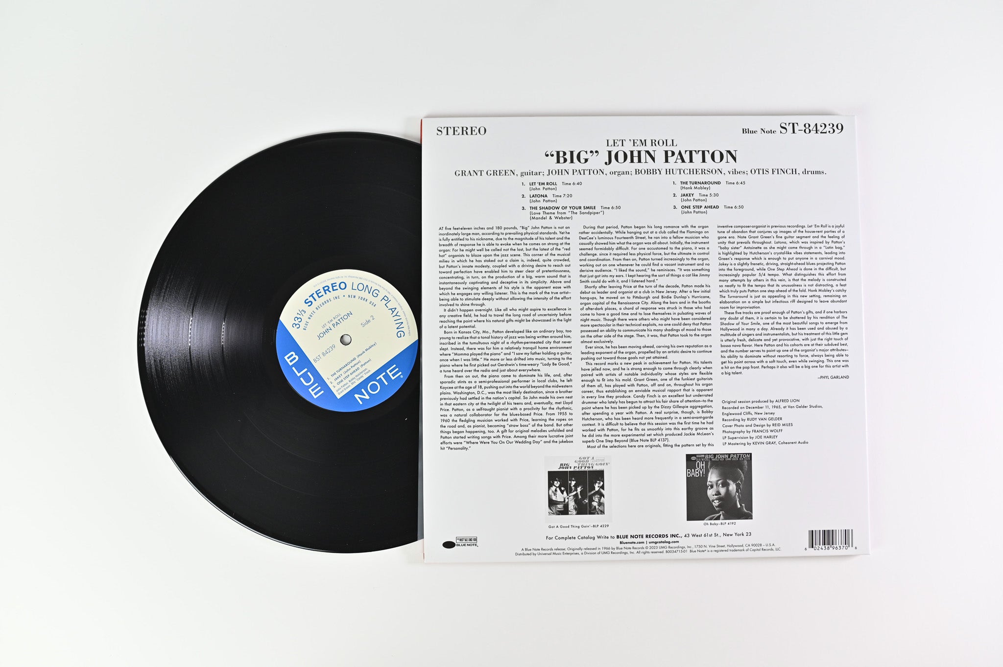 John Patton - Let 'Em Roll on Blue Note Ltd Tone Poet Series Reissue