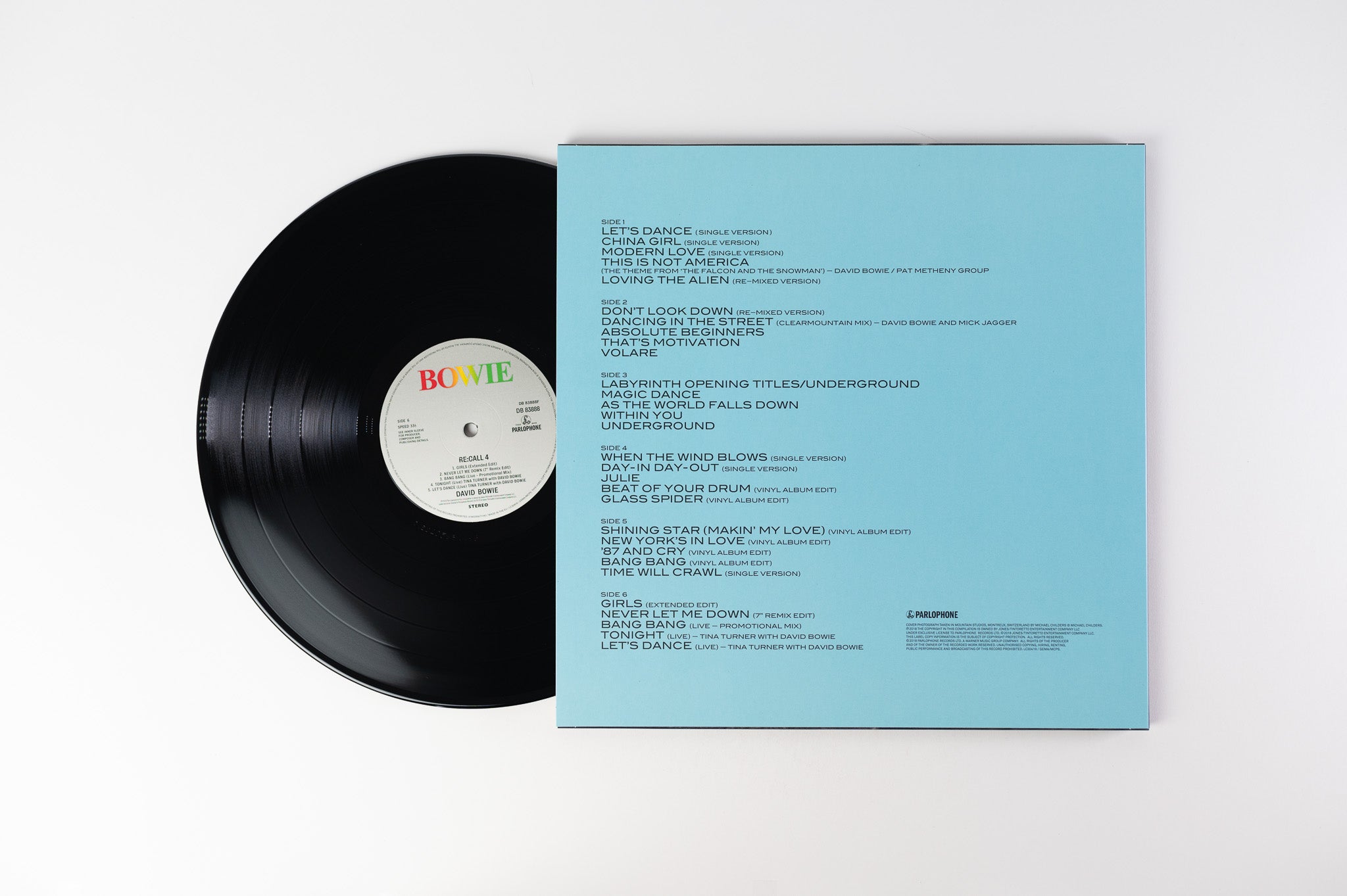 David Bowie - Loving The Alien [ 1983–1988 ] on Parlophone Ltd Edition