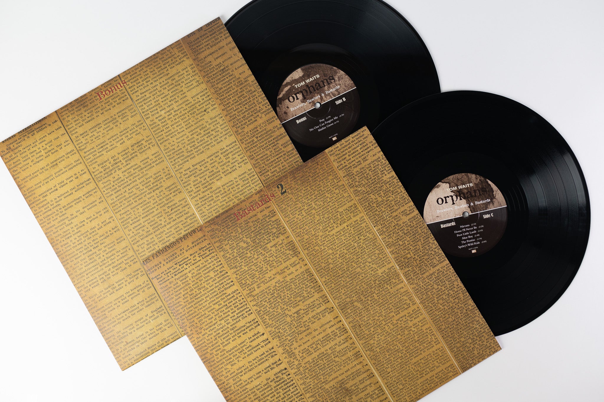 Tom Waits - Orphans (Brawlers, Bawlers & Bastards) on Anti- Ltd Box Set