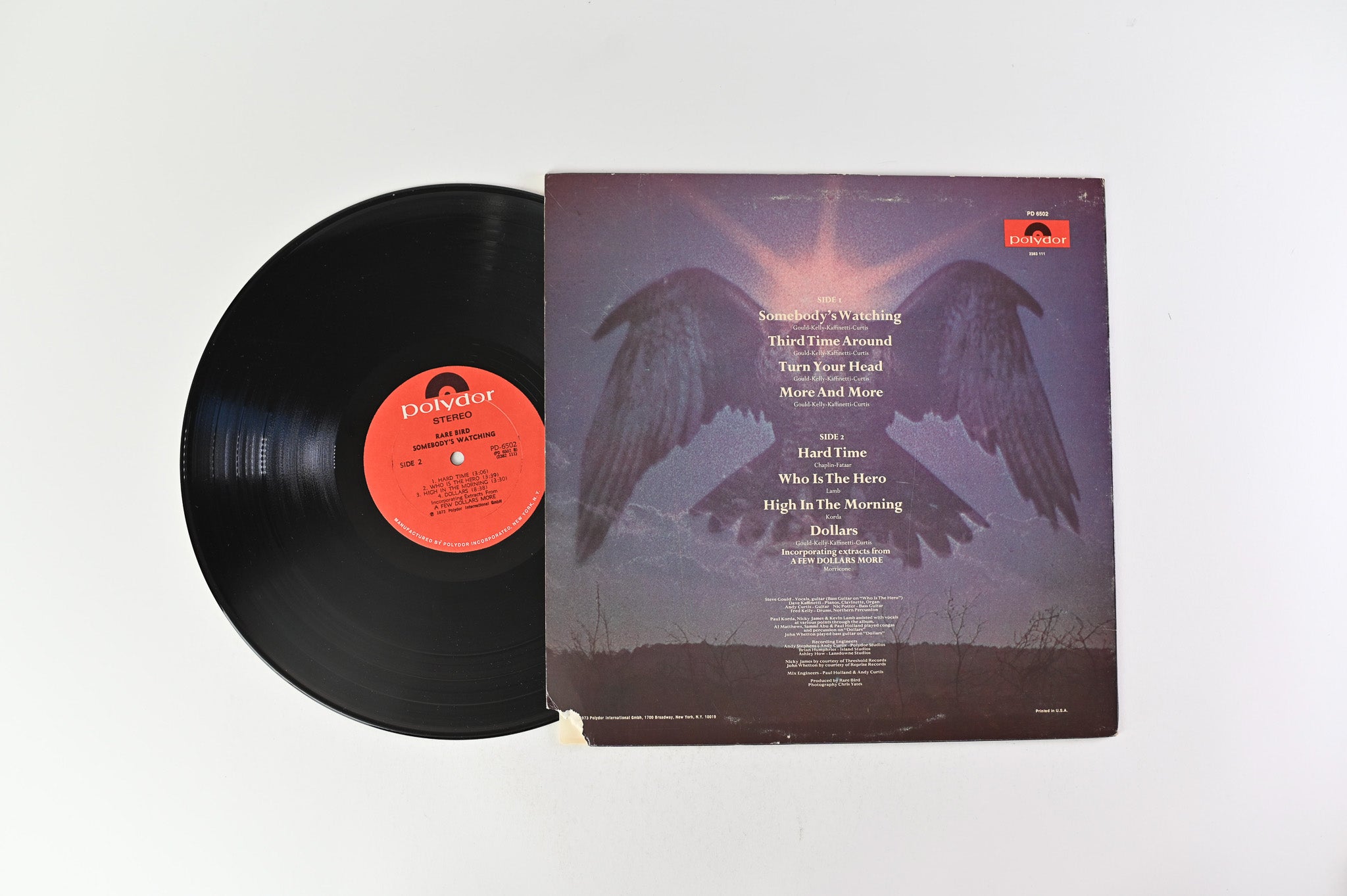 Rare Bird - Somebody's Watching on Polydor